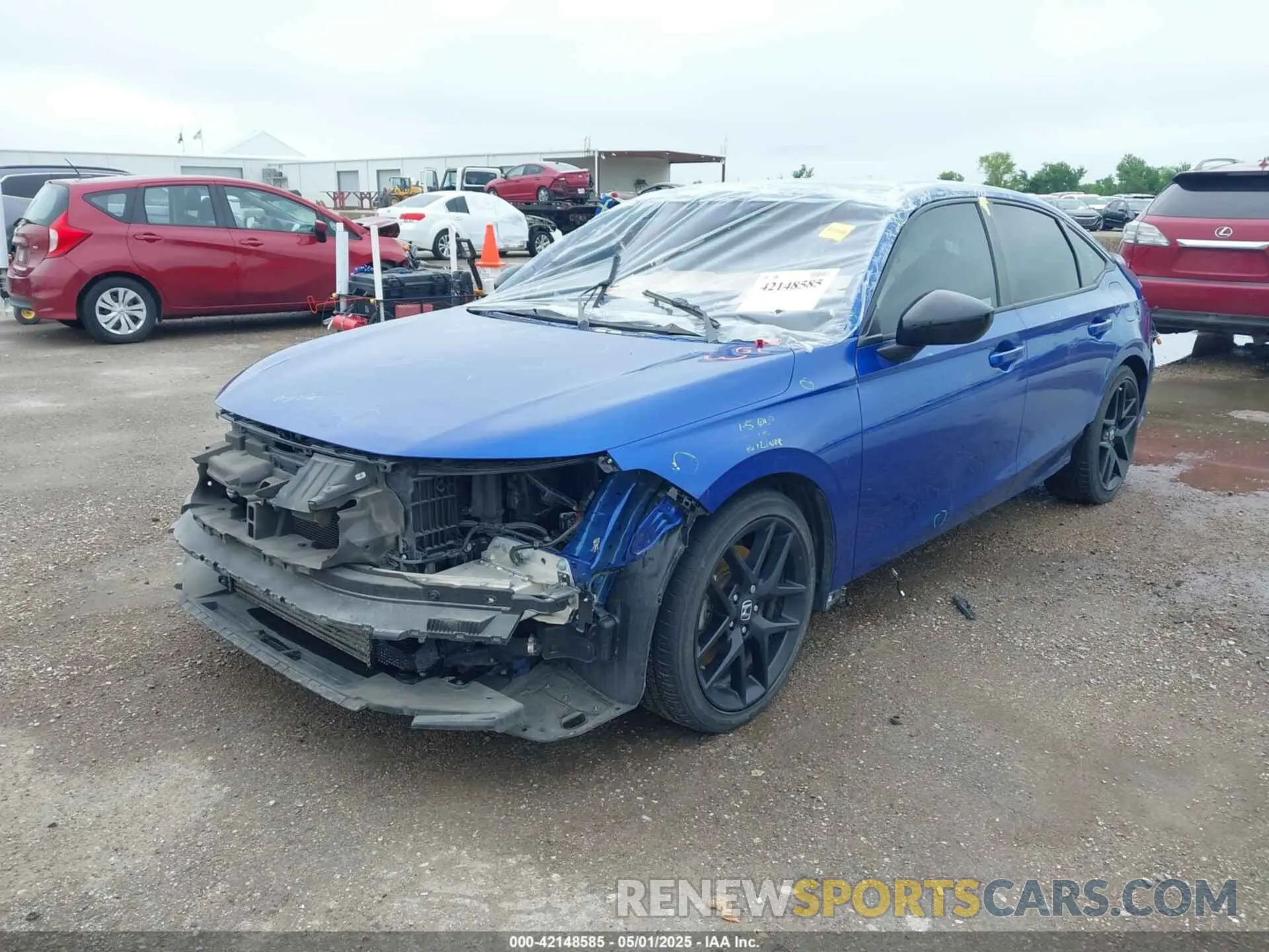 2 Photograph of a damaged car 2HGFE1E58PH470578 HONDA CIVIC SI 2023