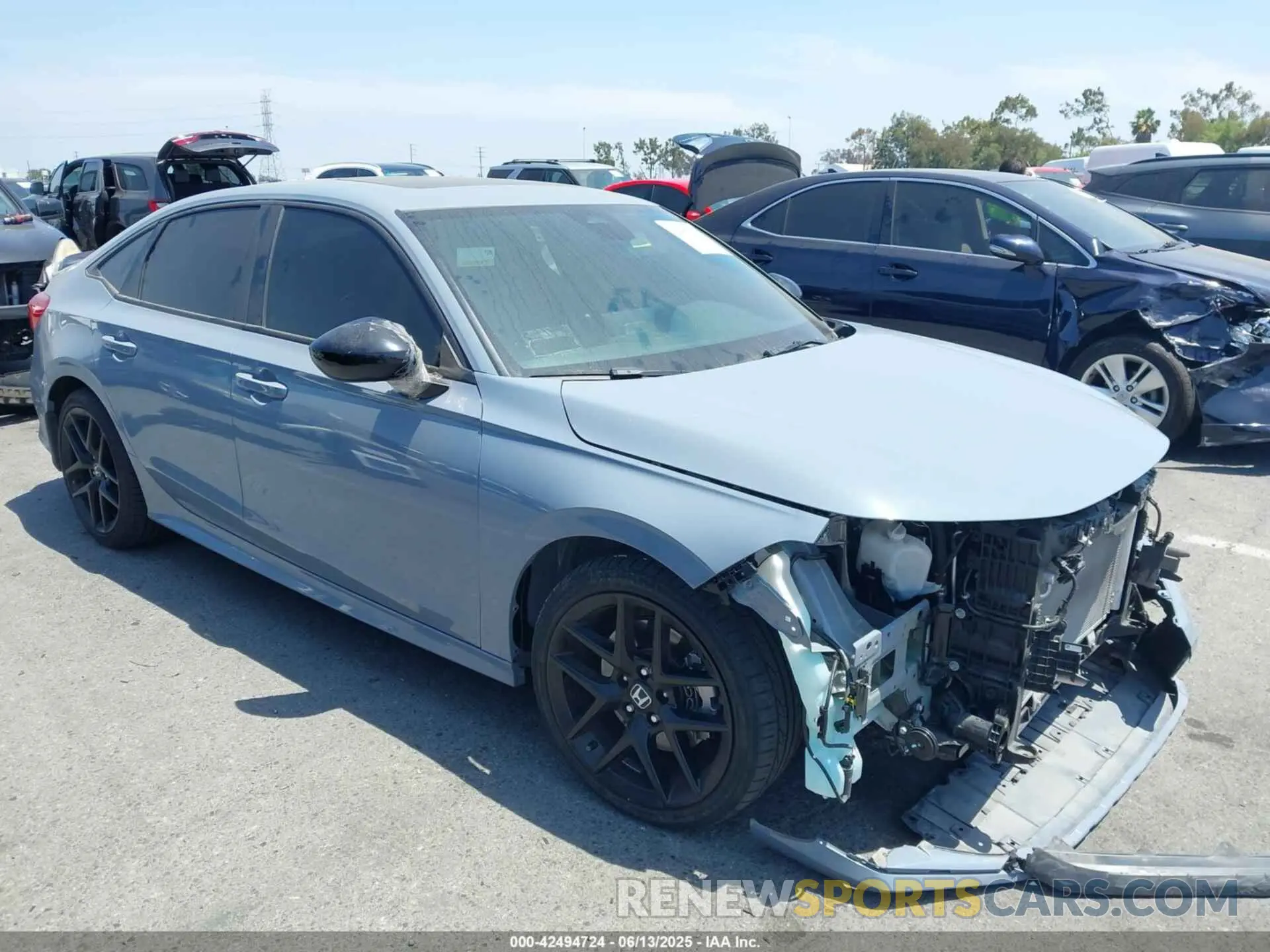 1 Photograph of a damaged car 2HGFE1E50RH474773 HONDA CIVIC SI 2024