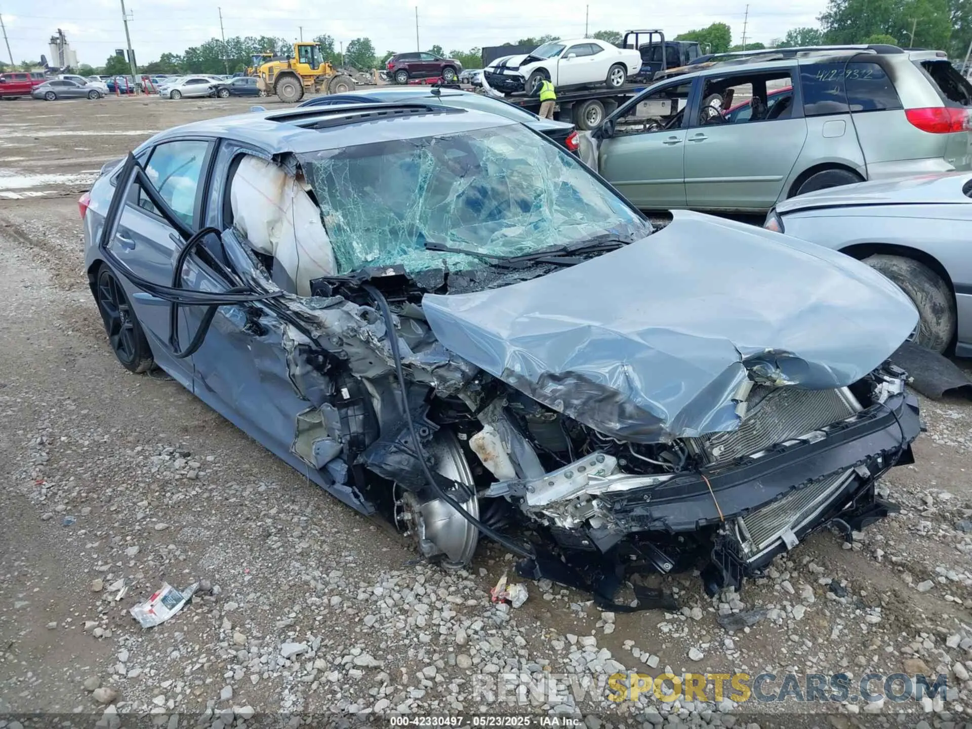 1 Photograph of a damaged car 2HGFE1E53RH471723 HONDA CIVIC SI 2024