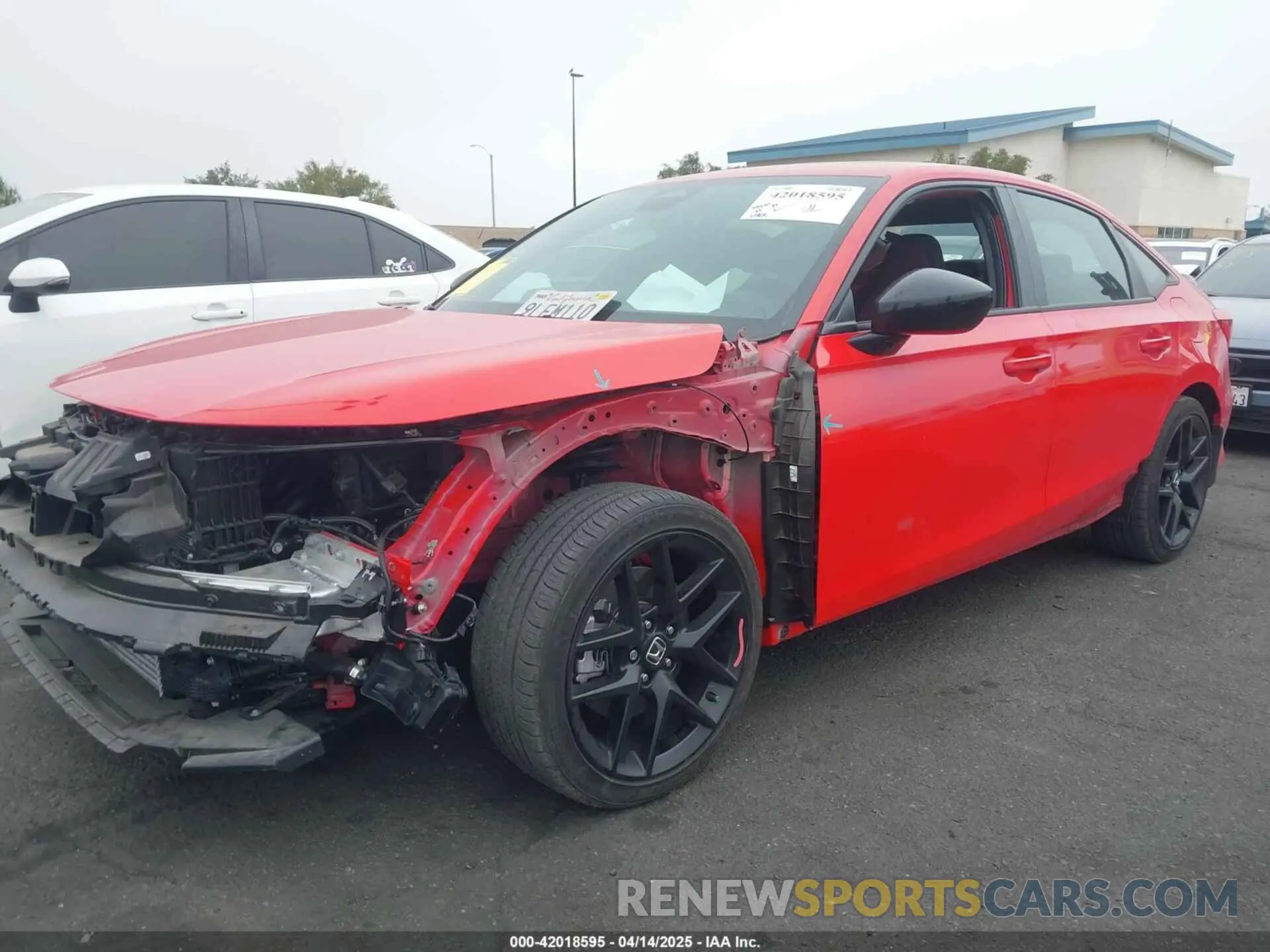 2 Photograph of a damaged car 2HGFE1E54RH473464 HONDA CIVIC SI 2024