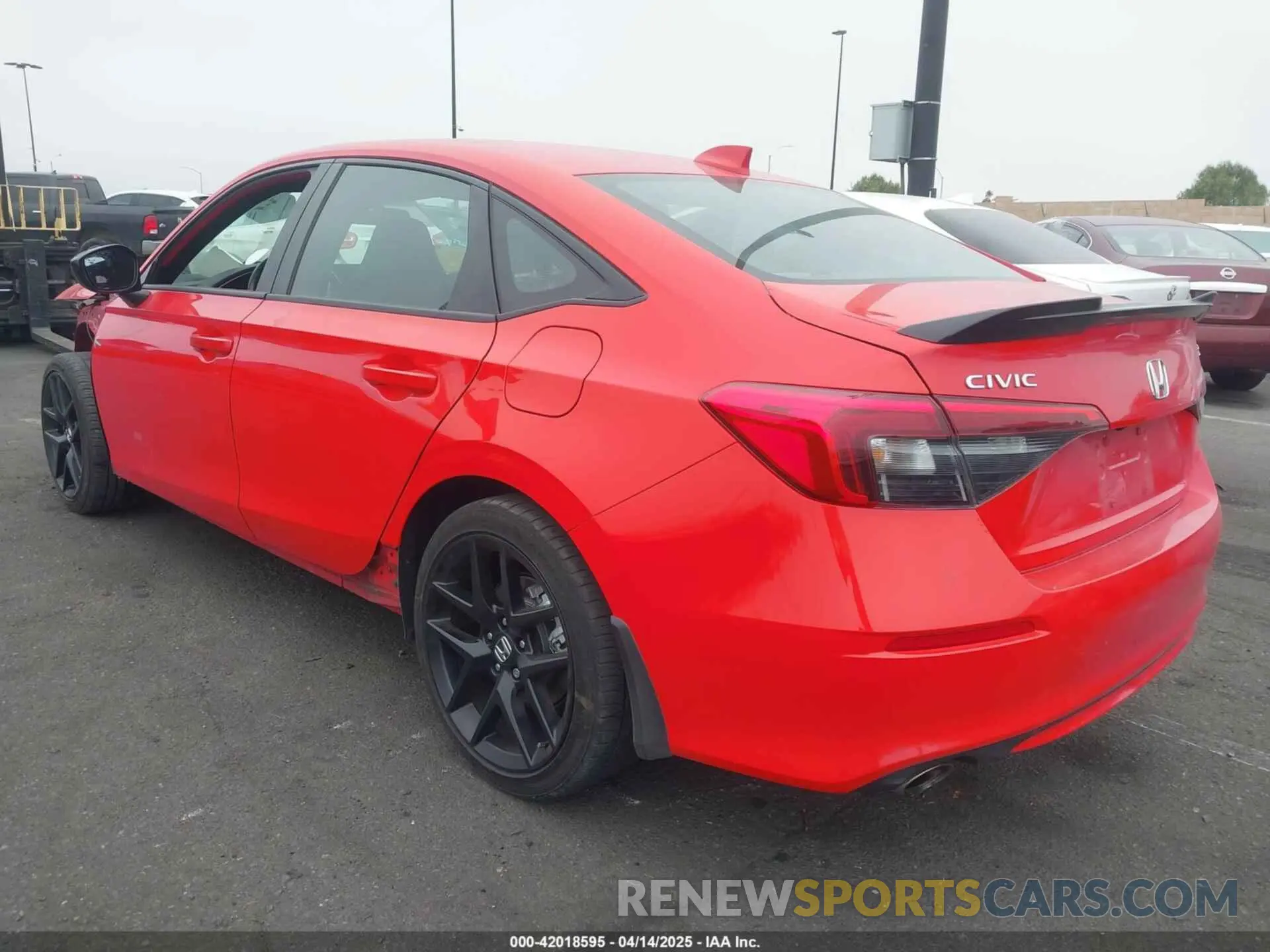 3 Photograph of a damaged car 2HGFE1E54RH473464 HONDA CIVIC SI 2024