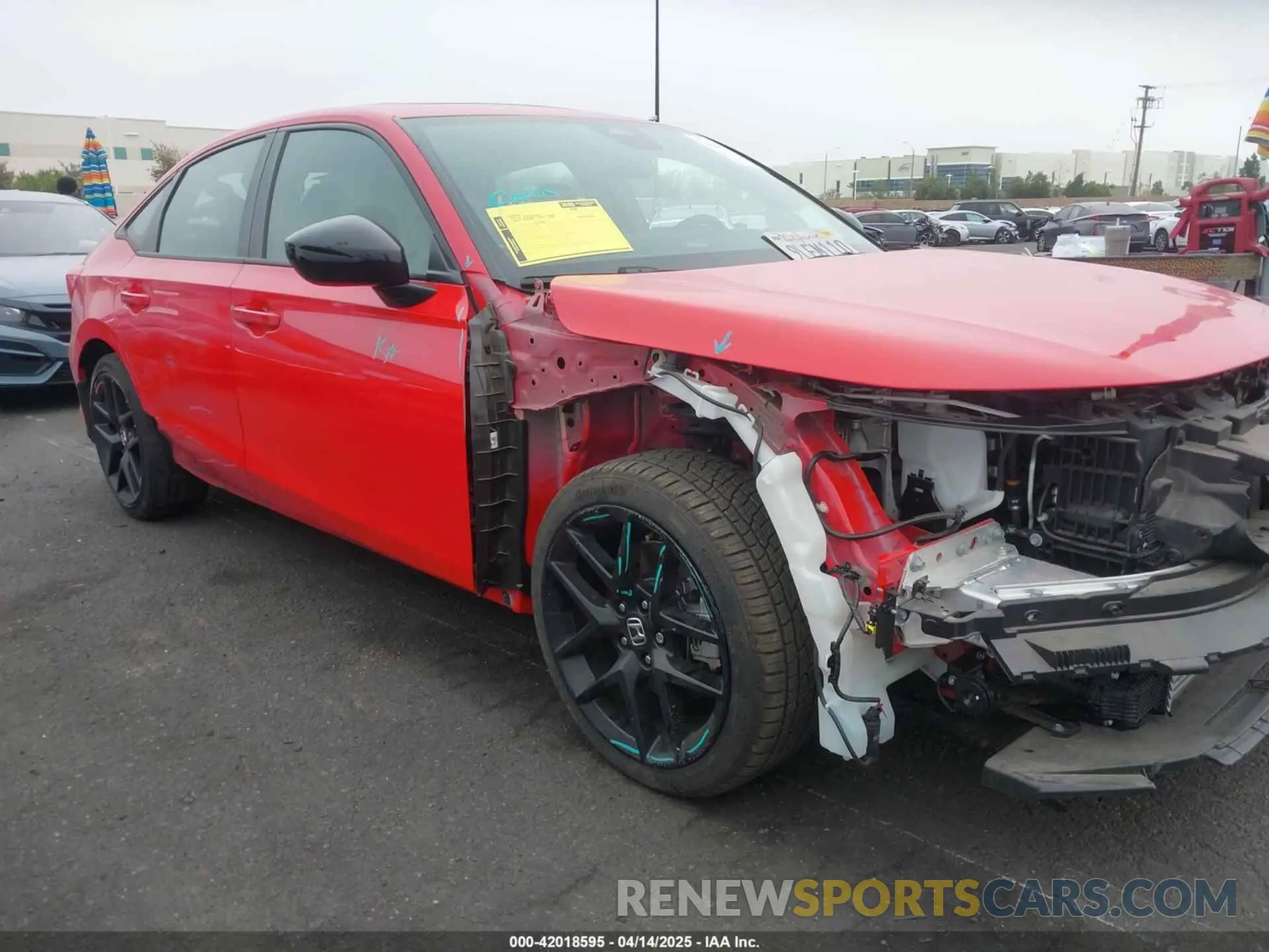 6 Photograph of a damaged car 2HGFE1E54RH473464 HONDA CIVIC SI 2024