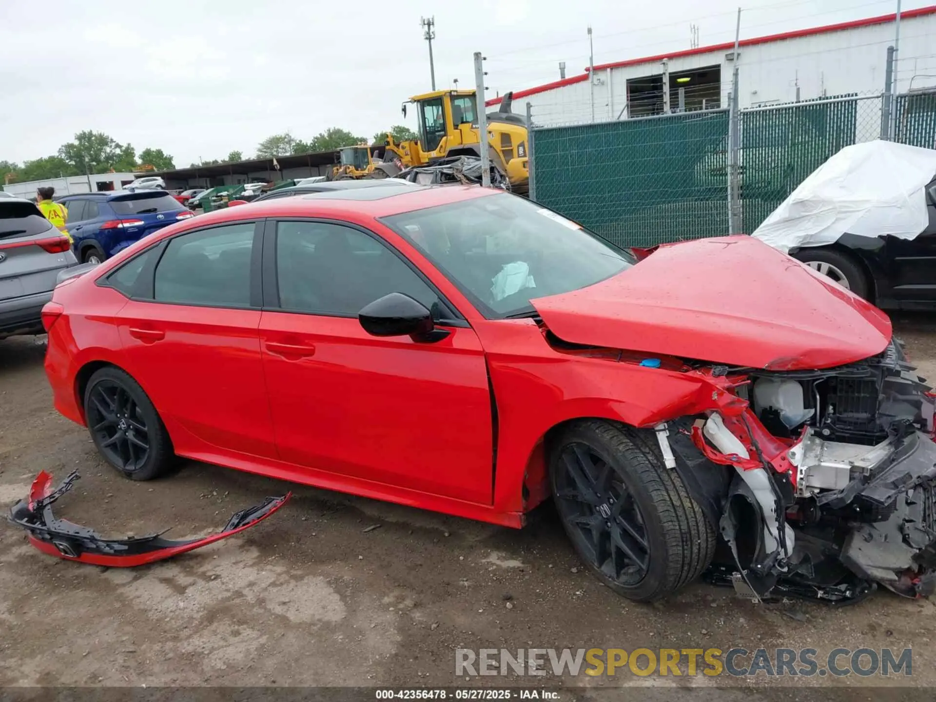 14 Photograph of a damaged car 2HGFE1E55RH473456 HONDA CIVIC SI 2024