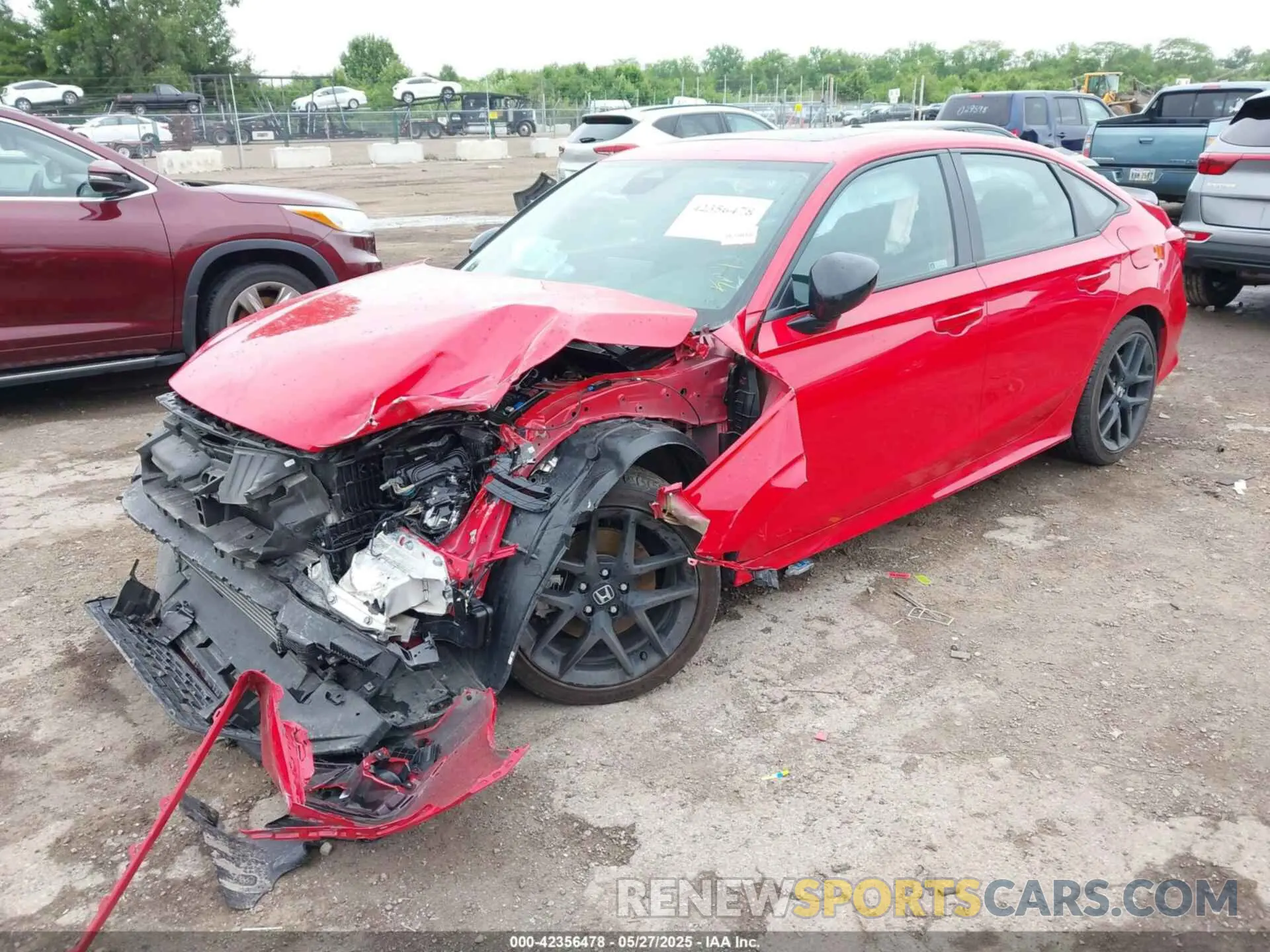 2 Photograph of a damaged car 2HGFE1E55RH473456 HONDA CIVIC SI 2024