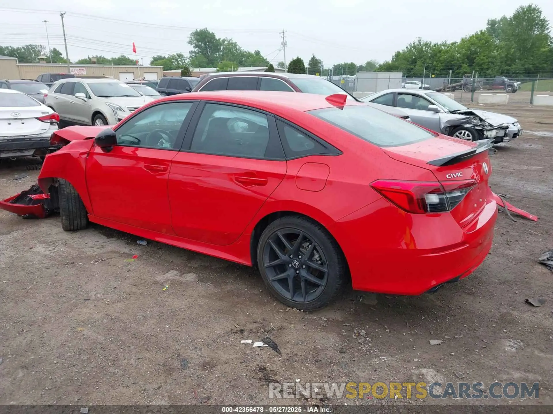 3 Photograph of a damaged car 2HGFE1E55RH473456 HONDA CIVIC SI 2024