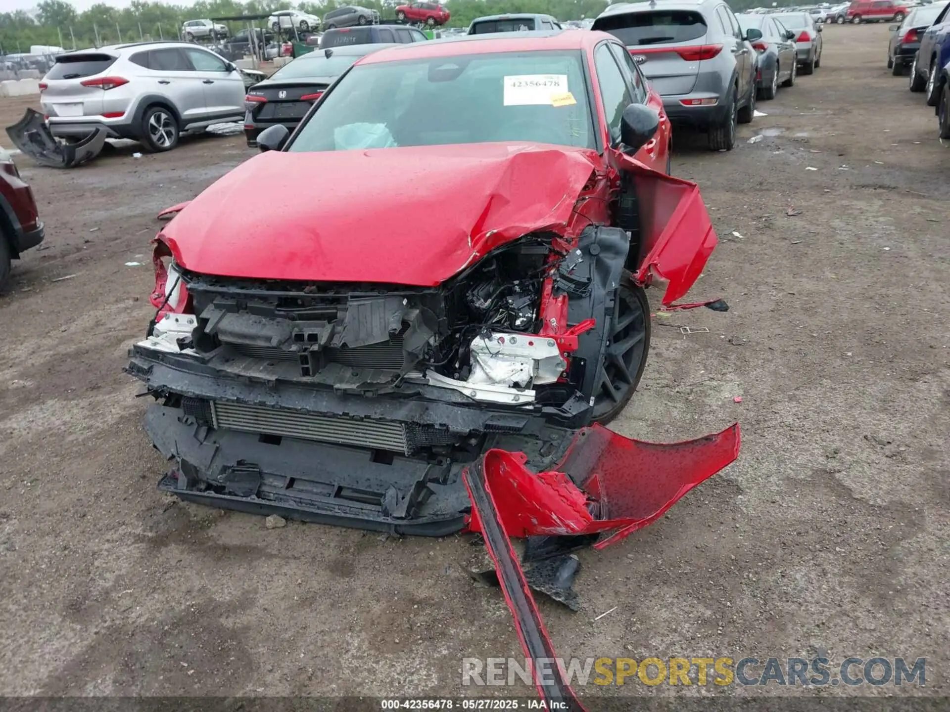 6 Photograph of a damaged car 2HGFE1E55RH473456 HONDA CIVIC SI 2024