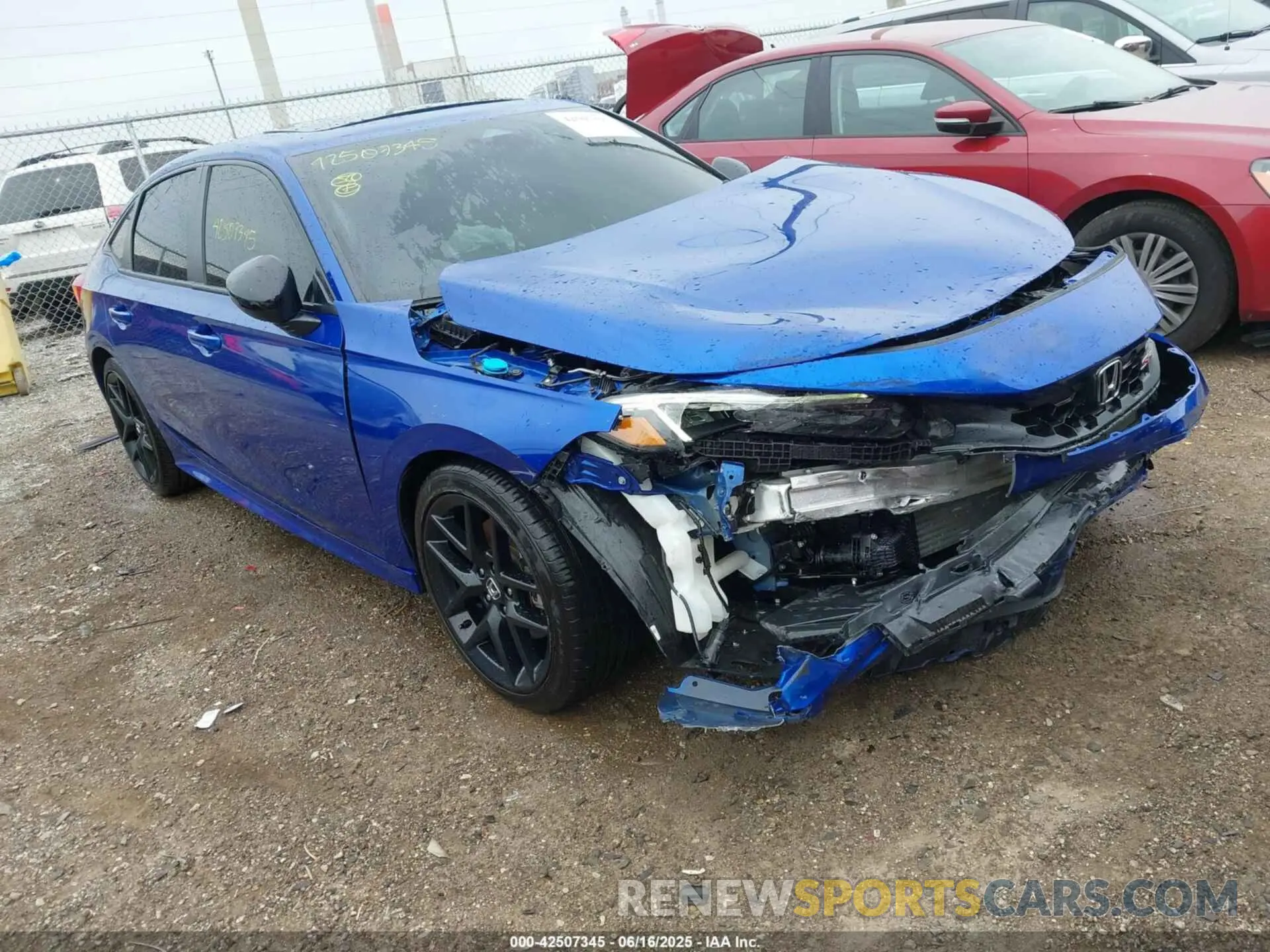 1 Photograph of a damaged car 2HGFE1E58RH476206 HONDA CIVIC SI 2024