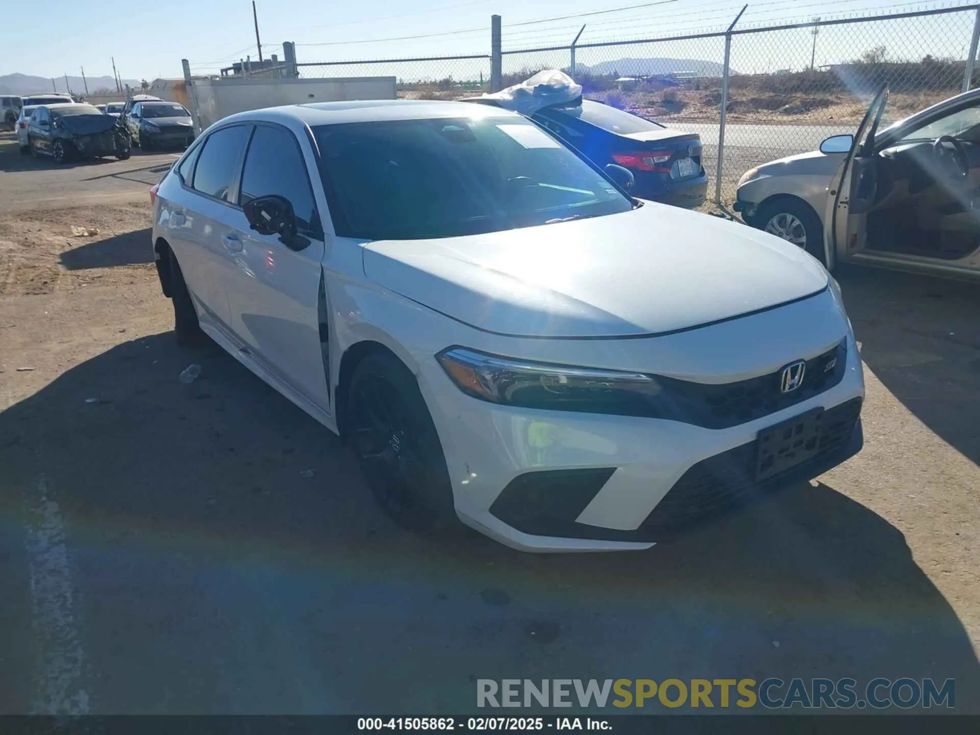 1 Photograph of a damaged car 2HGFE1E5XRH474666 HONDA CIVIC SI 2024