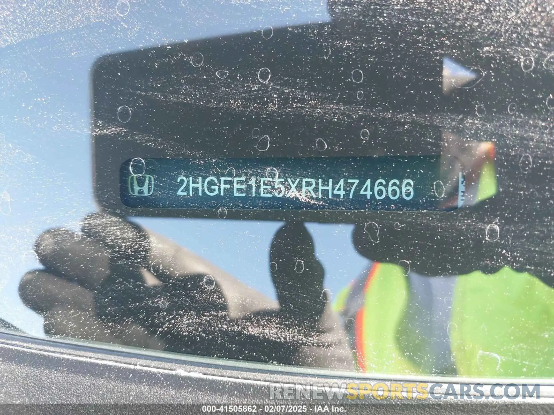9 Photograph of a damaged car 2HGFE1E5XRH474666 HONDA CIVIC SI 2024