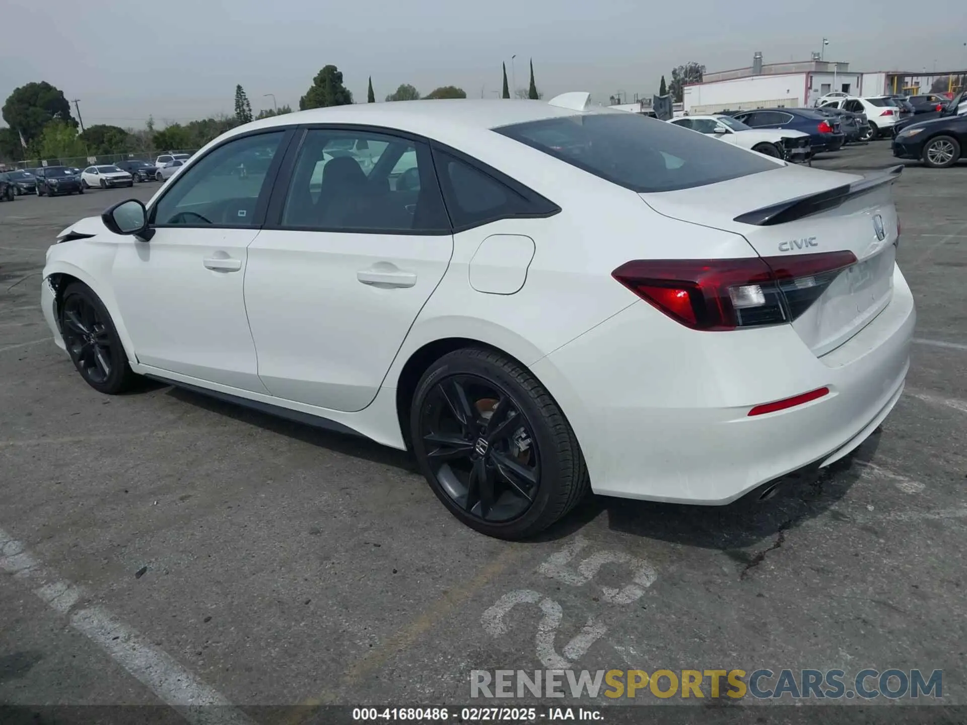 3 Photograph of a damaged car 2HGFE1E52SH473243 HONDA CIVIC SI 2025