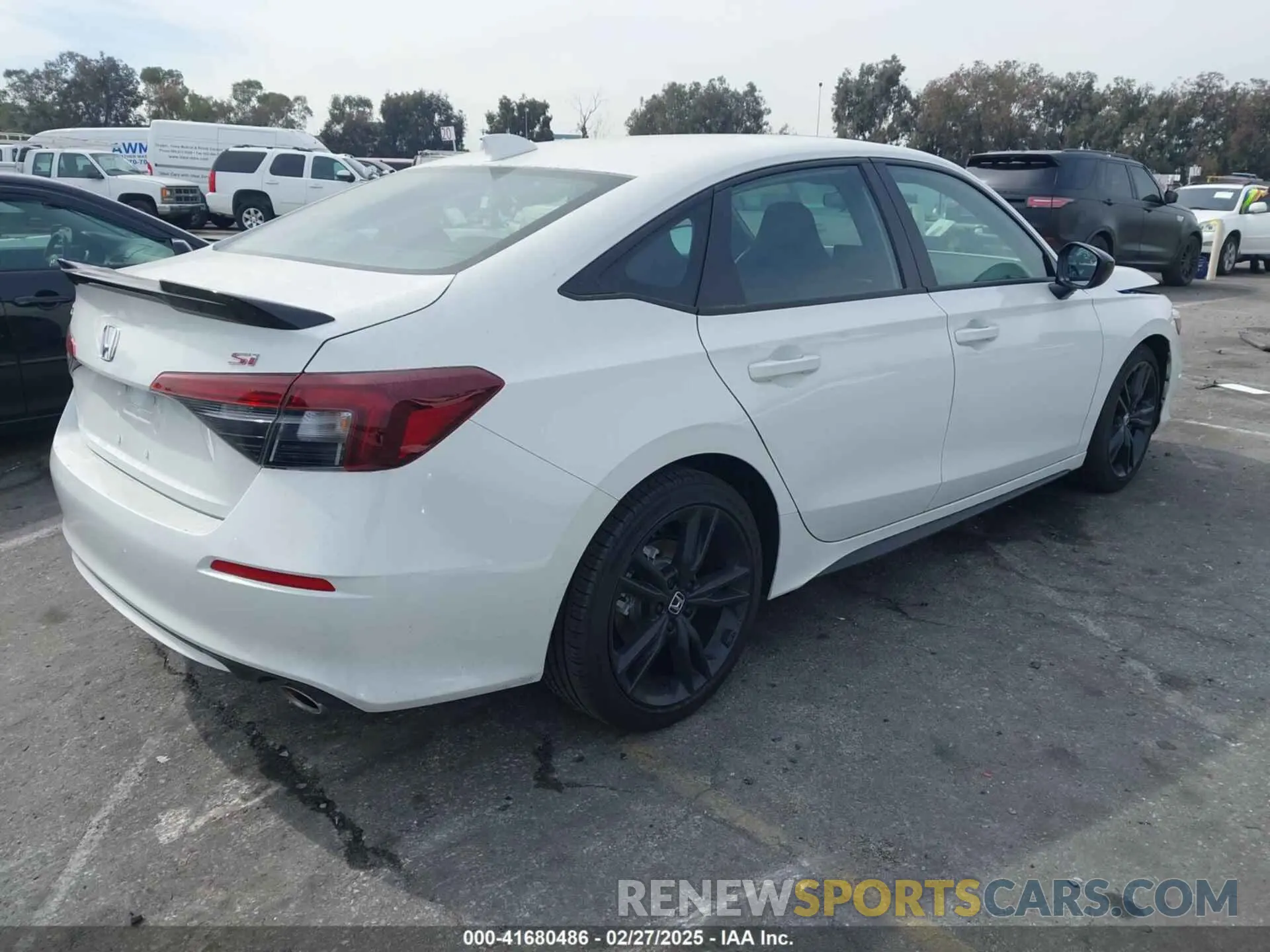 4 Photograph of a damaged car 2HGFE1E52SH473243 HONDA CIVIC SI 2025