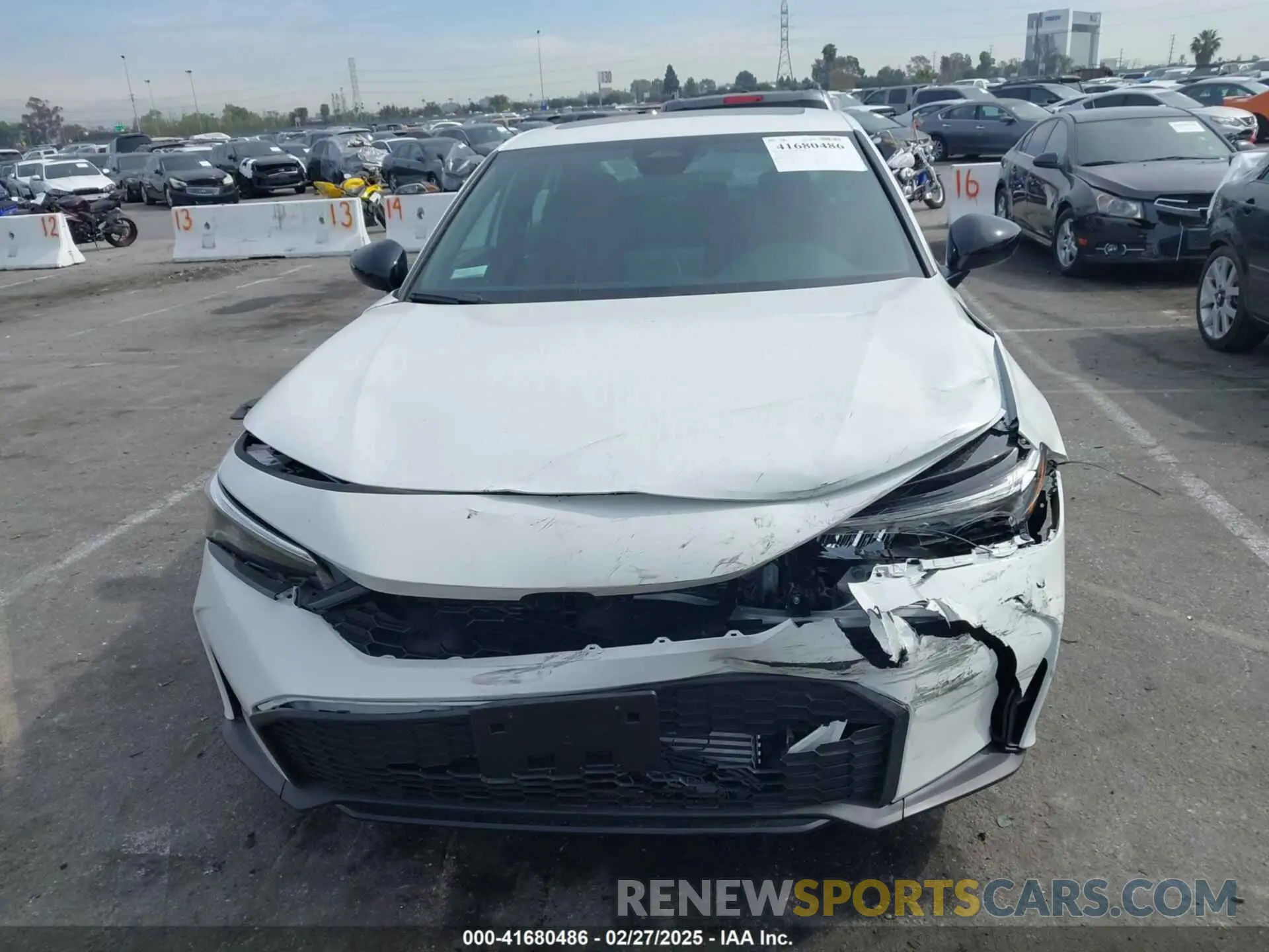 6 Photograph of a damaged car 2HGFE1E52SH473243 HONDA CIVIC SI 2025