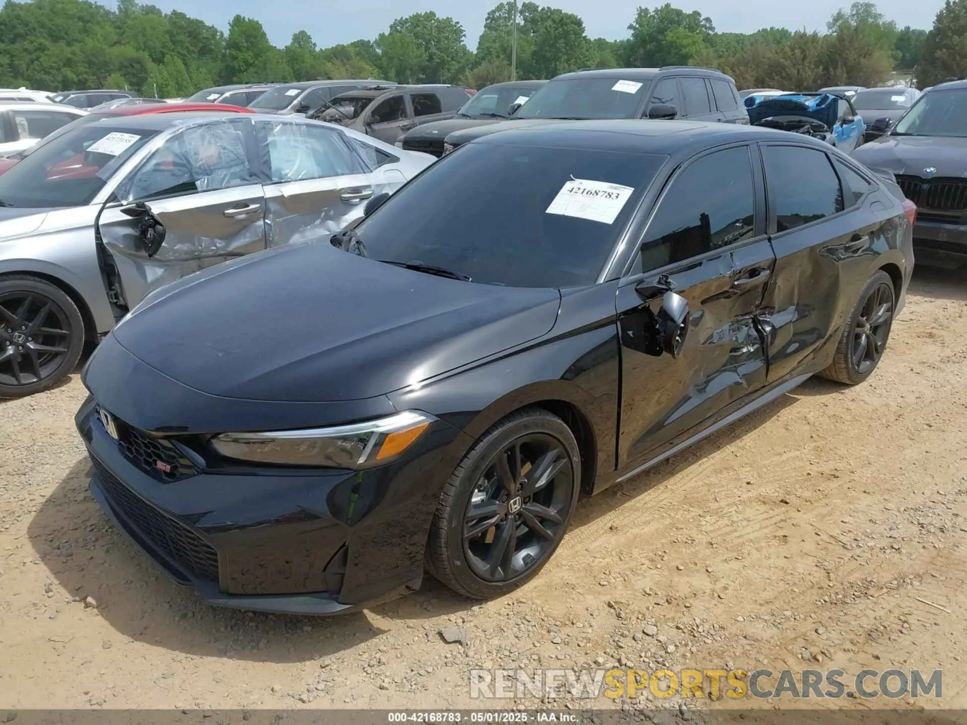 2 Photograph of a damaged car 2HGFE1E53SH475731 HONDA CIVIC SI 2025