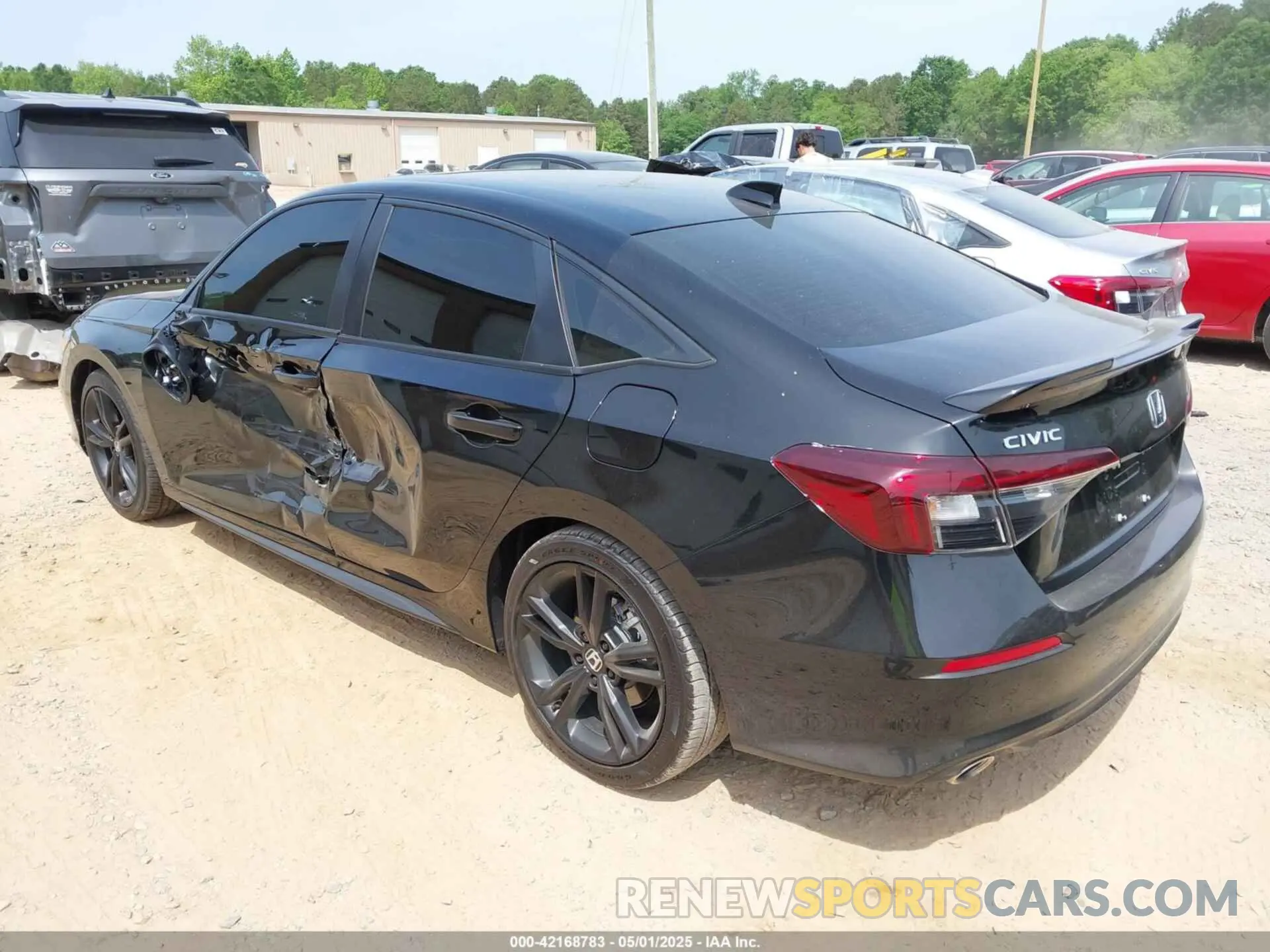 3 Photograph of a damaged car 2HGFE1E53SH475731 HONDA CIVIC SI 2025