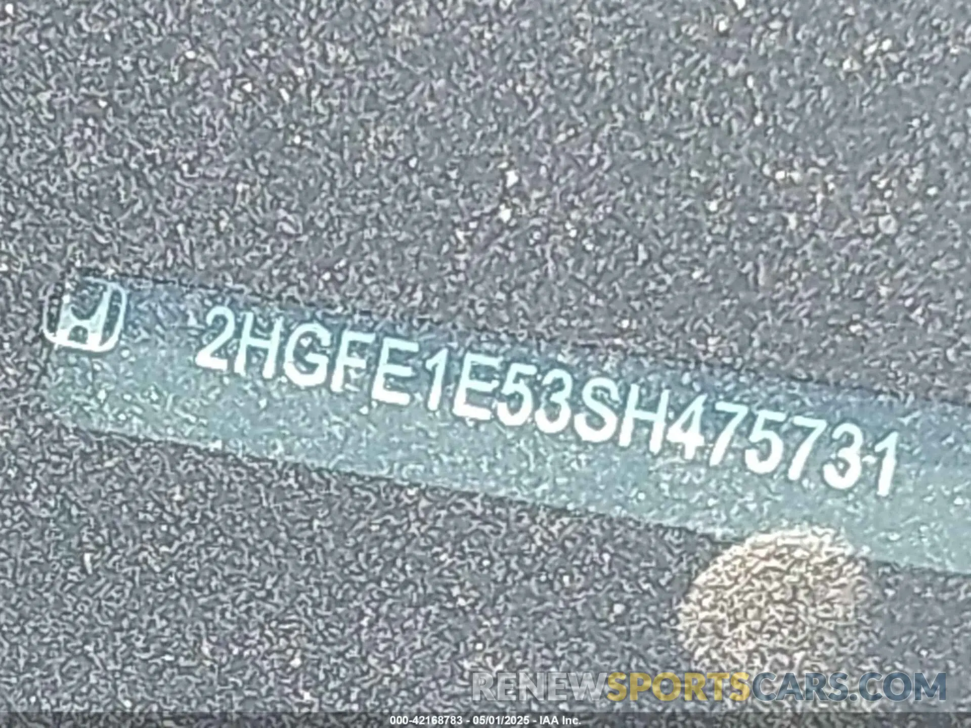 9 Photograph of a damaged car 2HGFE1E53SH475731 HONDA CIVIC SI 2025