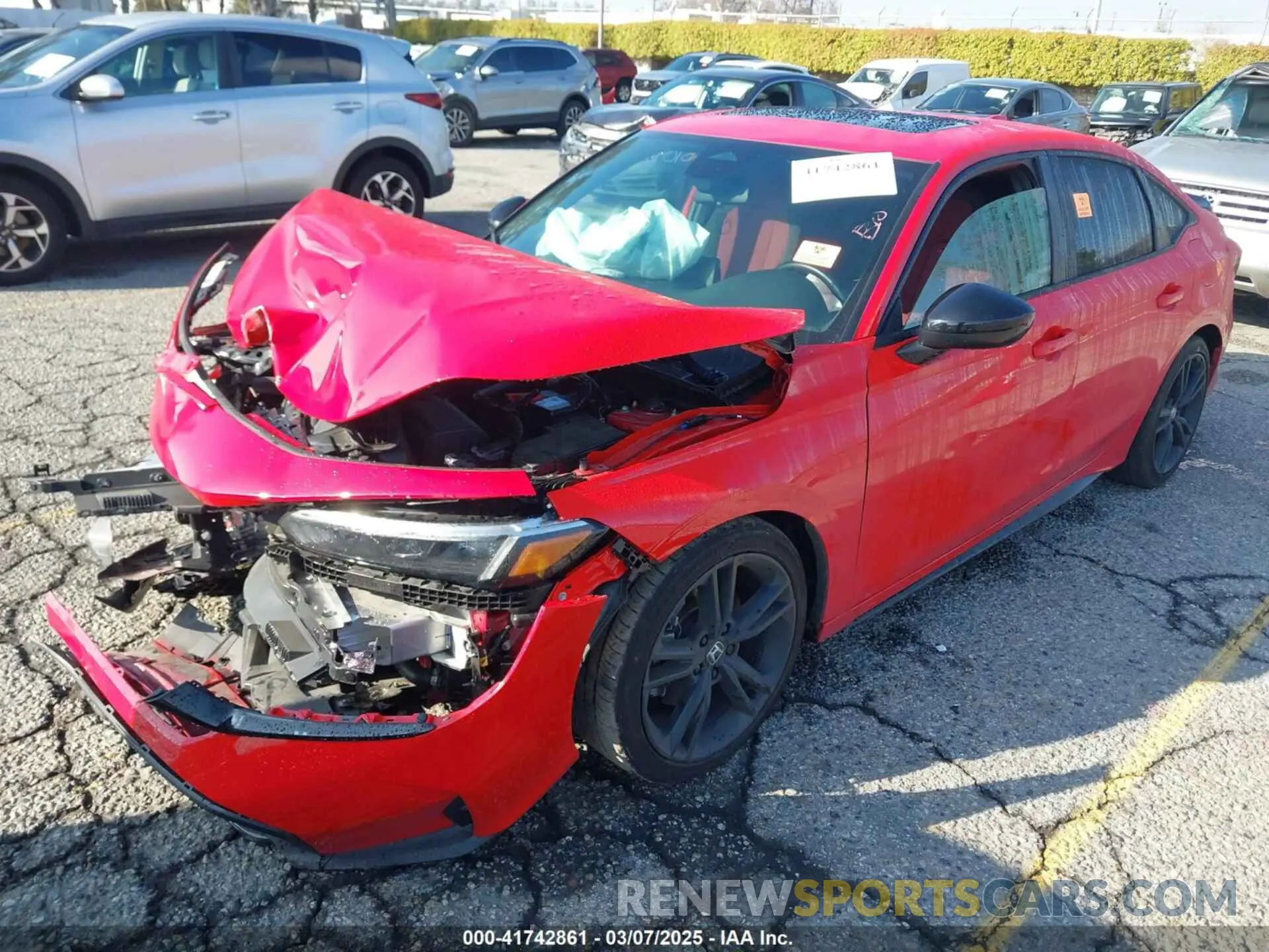 2 Photograph of a damaged car 2HGFE1E55SH470272 HONDA CIVIC SI 2025
