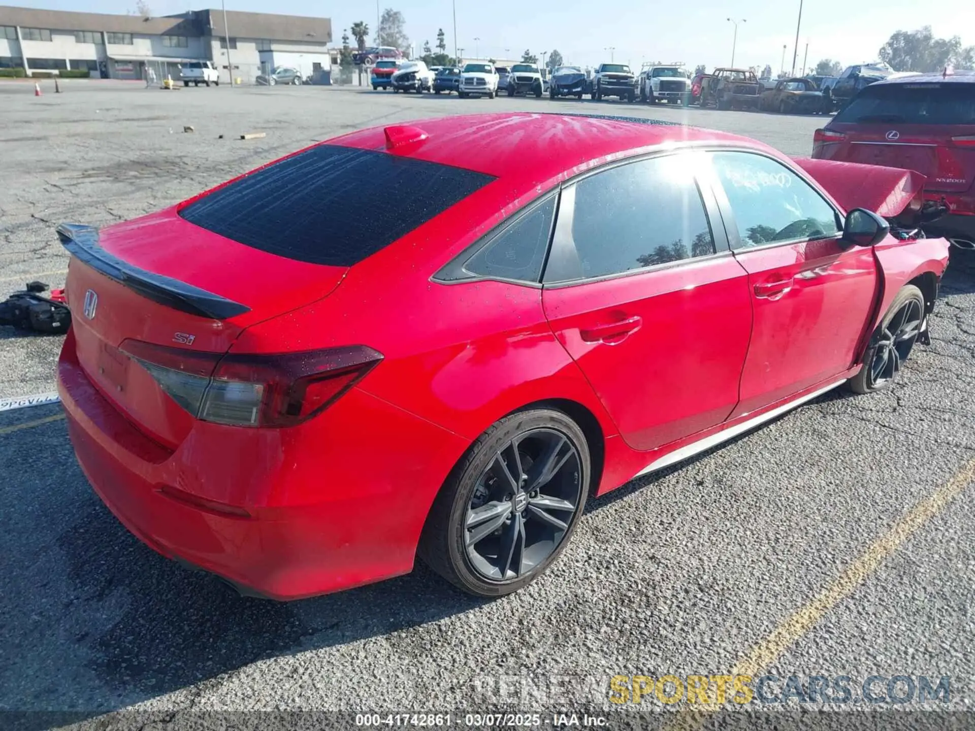 4 Photograph of a damaged car 2HGFE1E55SH470272 HONDA CIVIC SI 2025