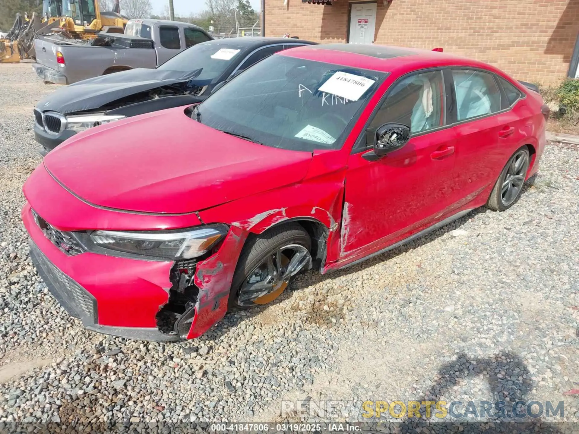 2 Photograph of a damaged car 2HGFE1E57SH474212 HONDA CIVIC SI 2025
