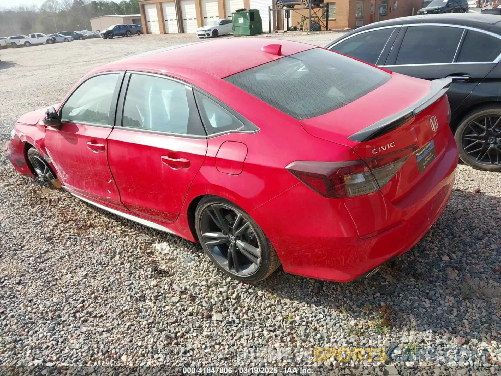 3 Photograph of a damaged car 2HGFE1E57SH474212 HONDA CIVIC SI 2025