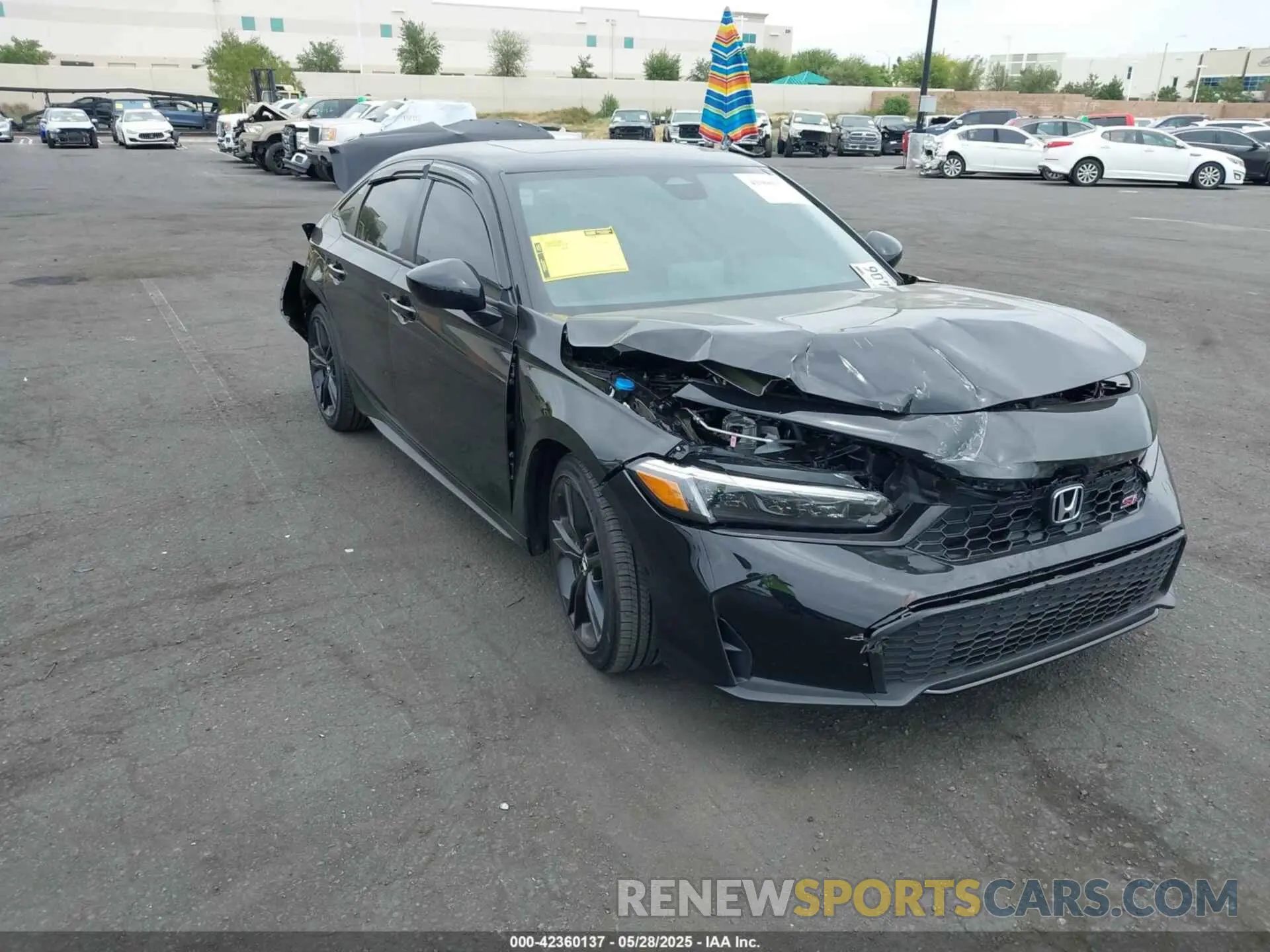 1 Photograph of a damaged car 2HGFE1E57SH475215 HONDA CIVIC SI 2025
