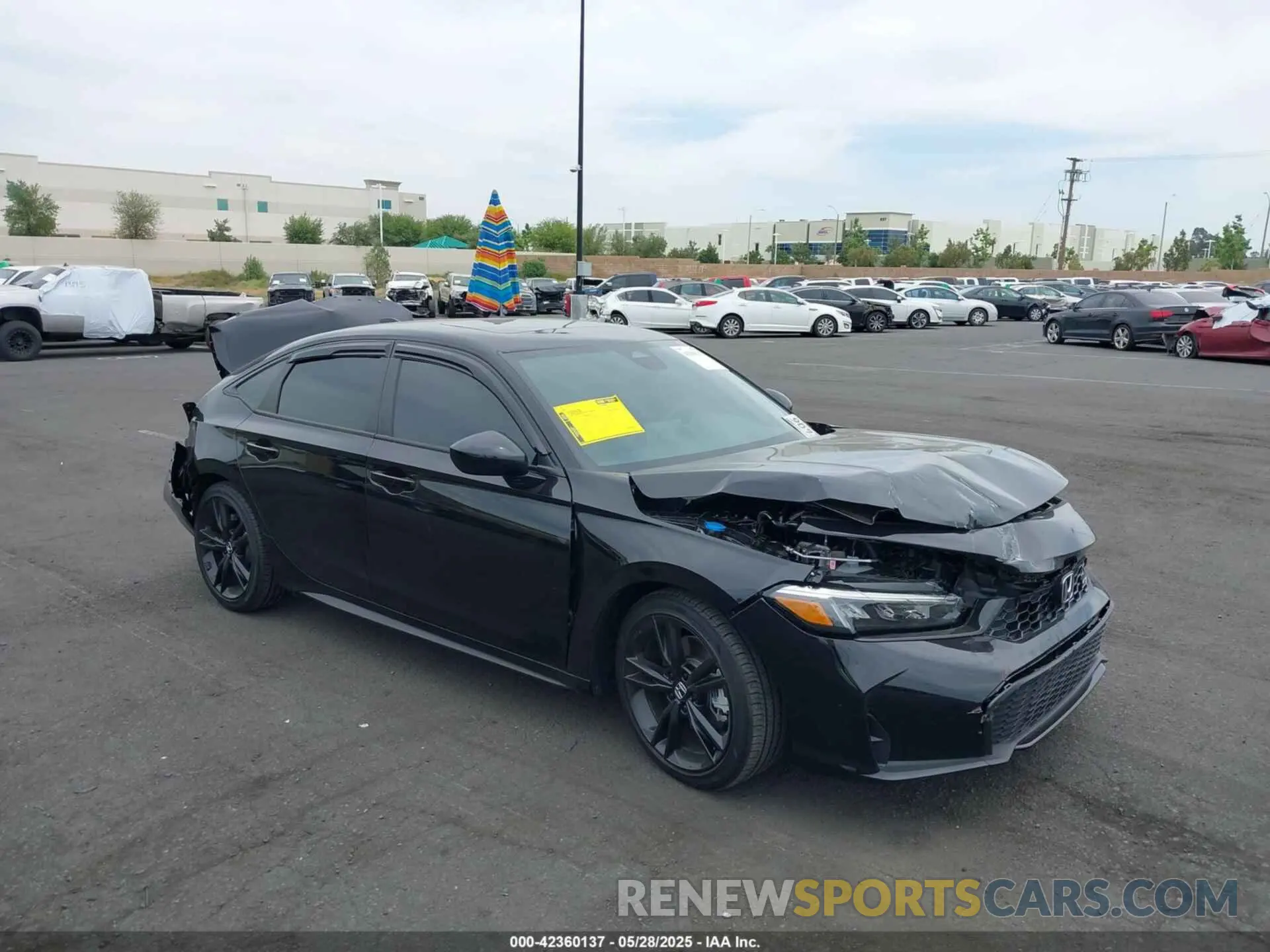 6 Photograph of a damaged car 2HGFE1E57SH475215 HONDA CIVIC SI 2025