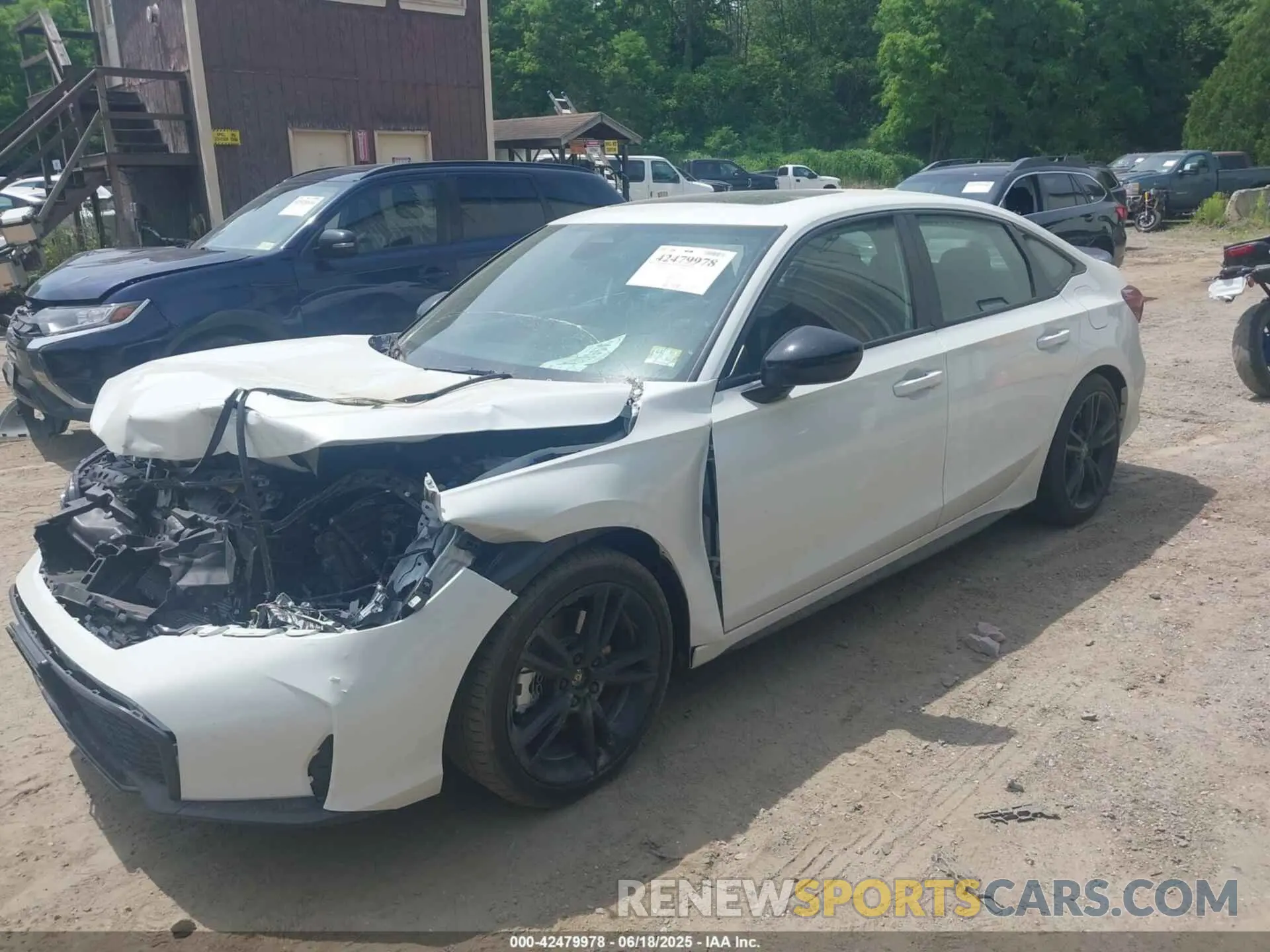 2 Photograph of a damaged car 2HGFE1E5XSH477007 HONDA CIVIC SI 2025