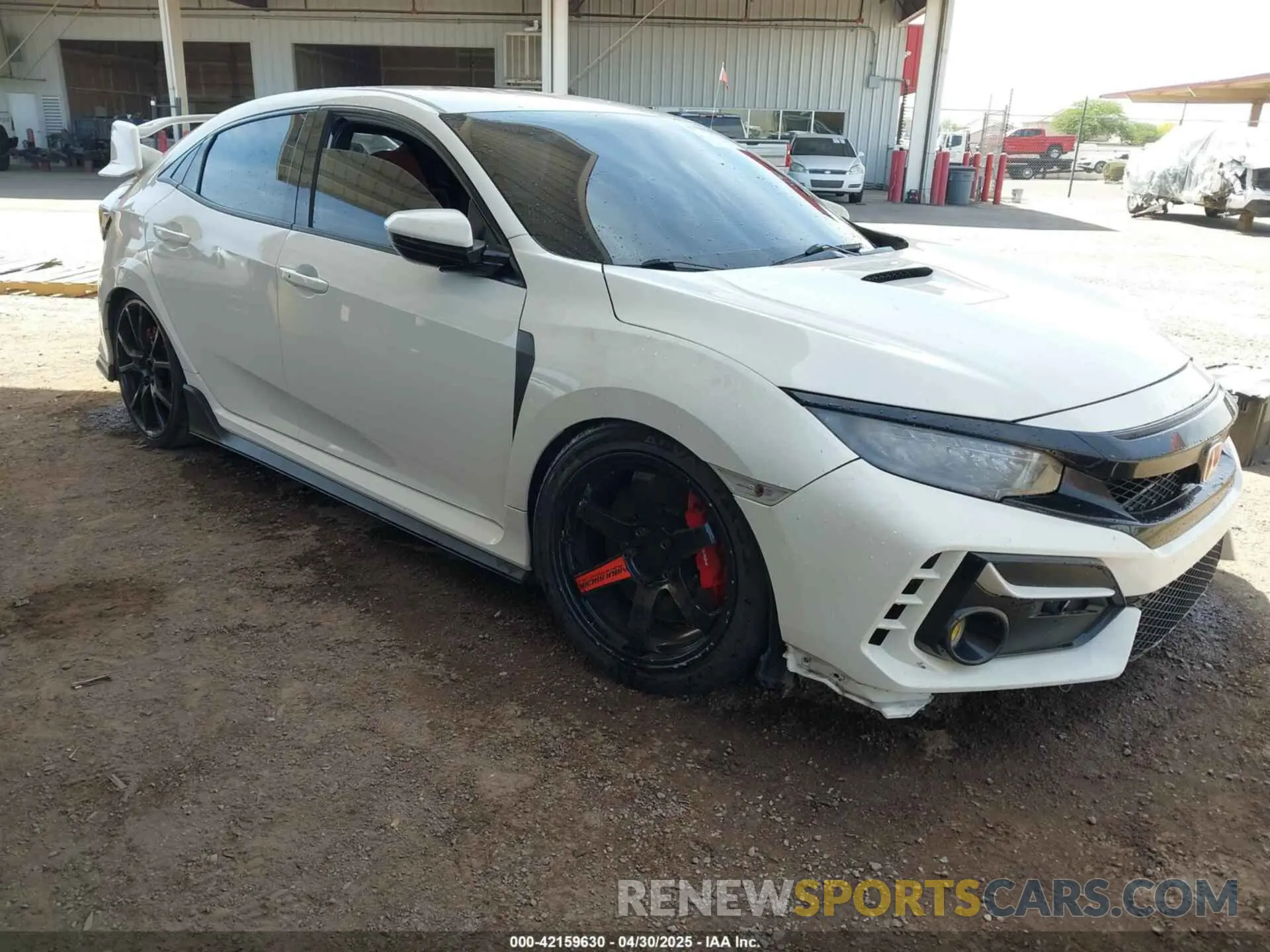 1 Photograph of a damaged car SHHFK8G76KU205704 HONDA CIVIC TYPE R 2019
