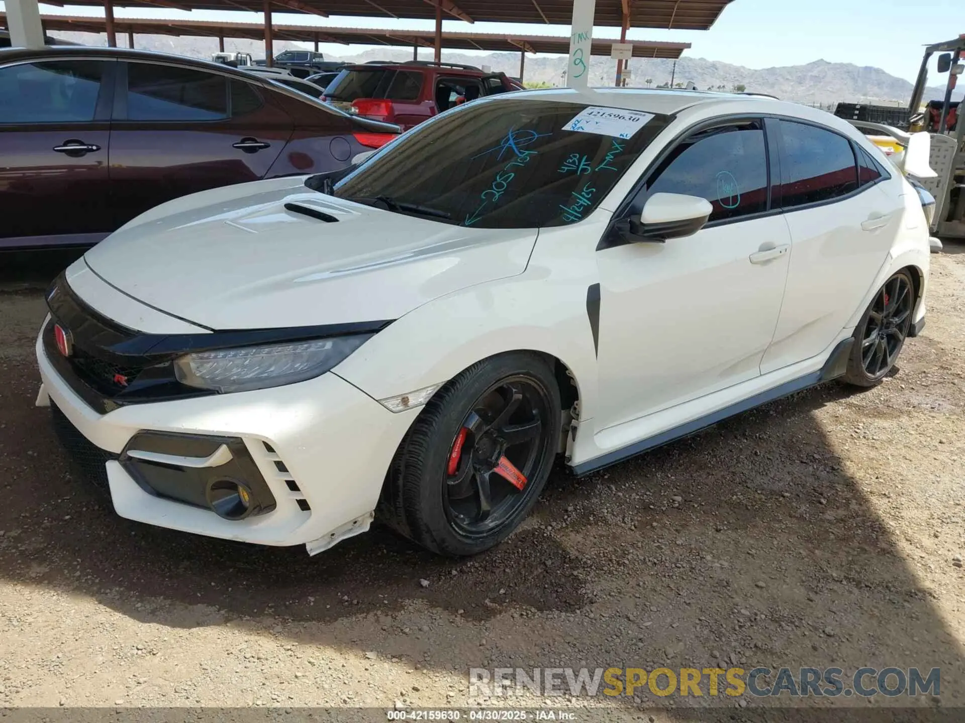 2 Photograph of a damaged car SHHFK8G76KU205704 HONDA CIVIC TYPE R 2019