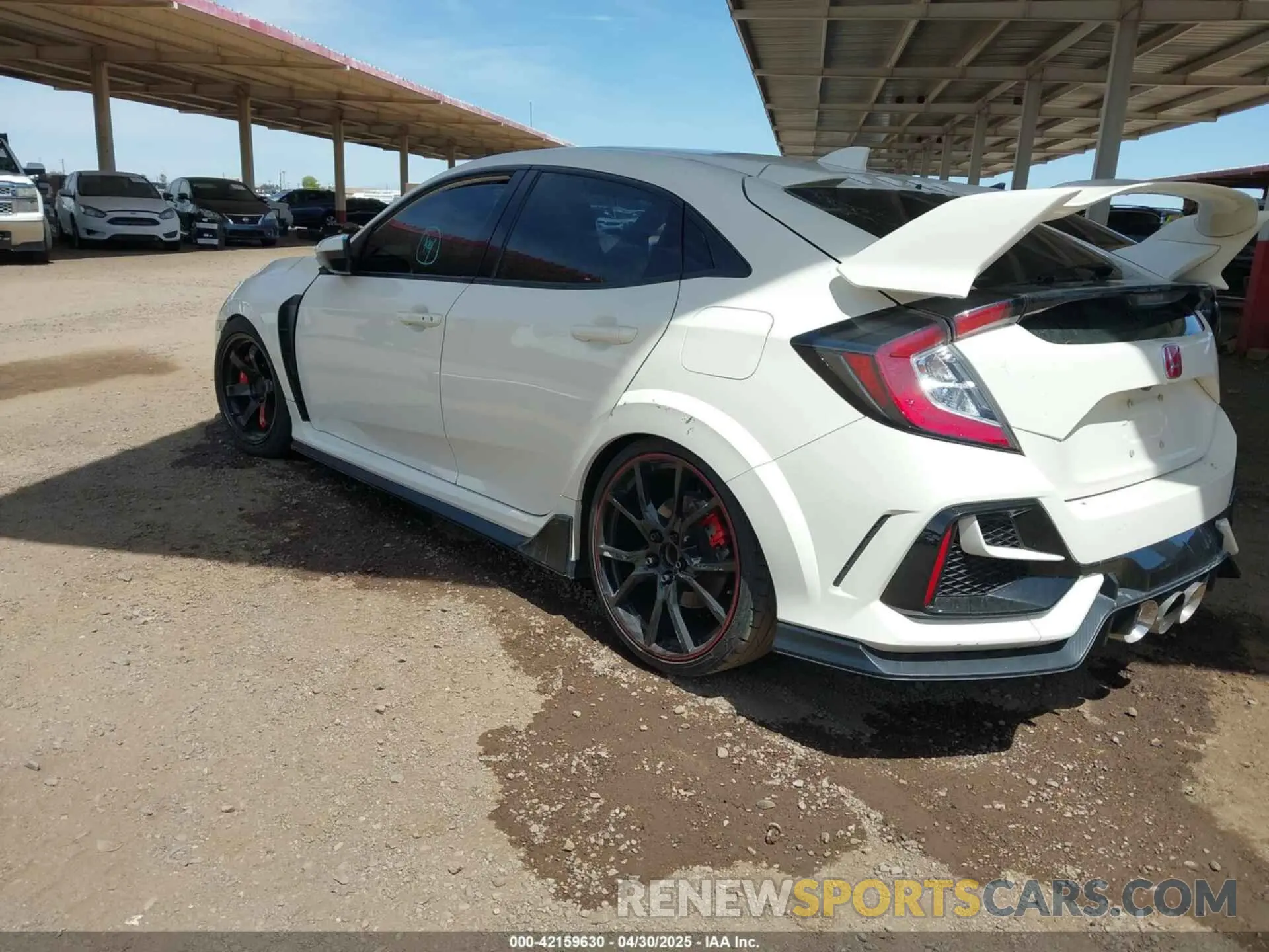 3 Photograph of a damaged car SHHFK8G76KU205704 HONDA CIVIC TYPE R 2019