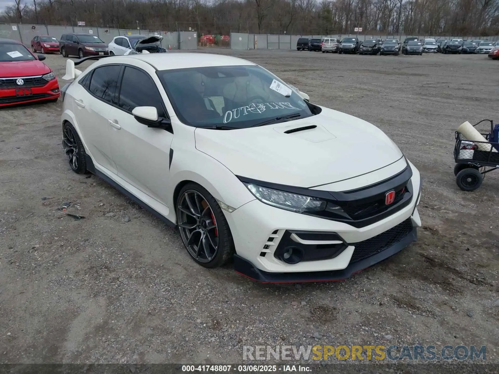 1 Photograph of a damaged car SHHFK8G7XLU201706 HONDA CIVIC TYPE R 2020