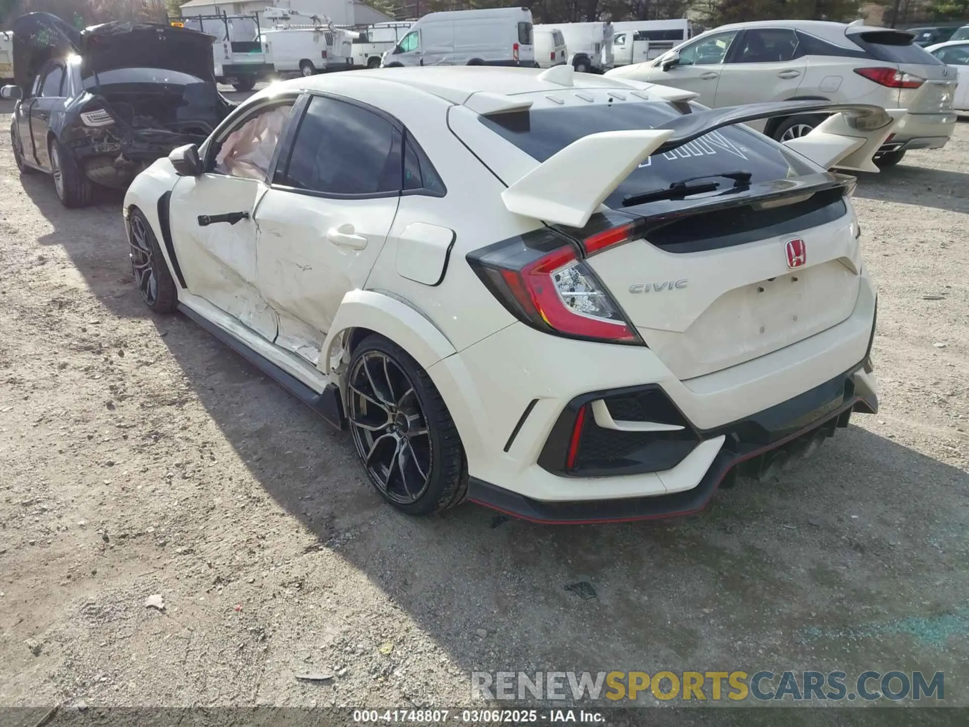 3 Photograph of a damaged car SHHFK8G7XLU201706 HONDA CIVIC TYPE R 2020