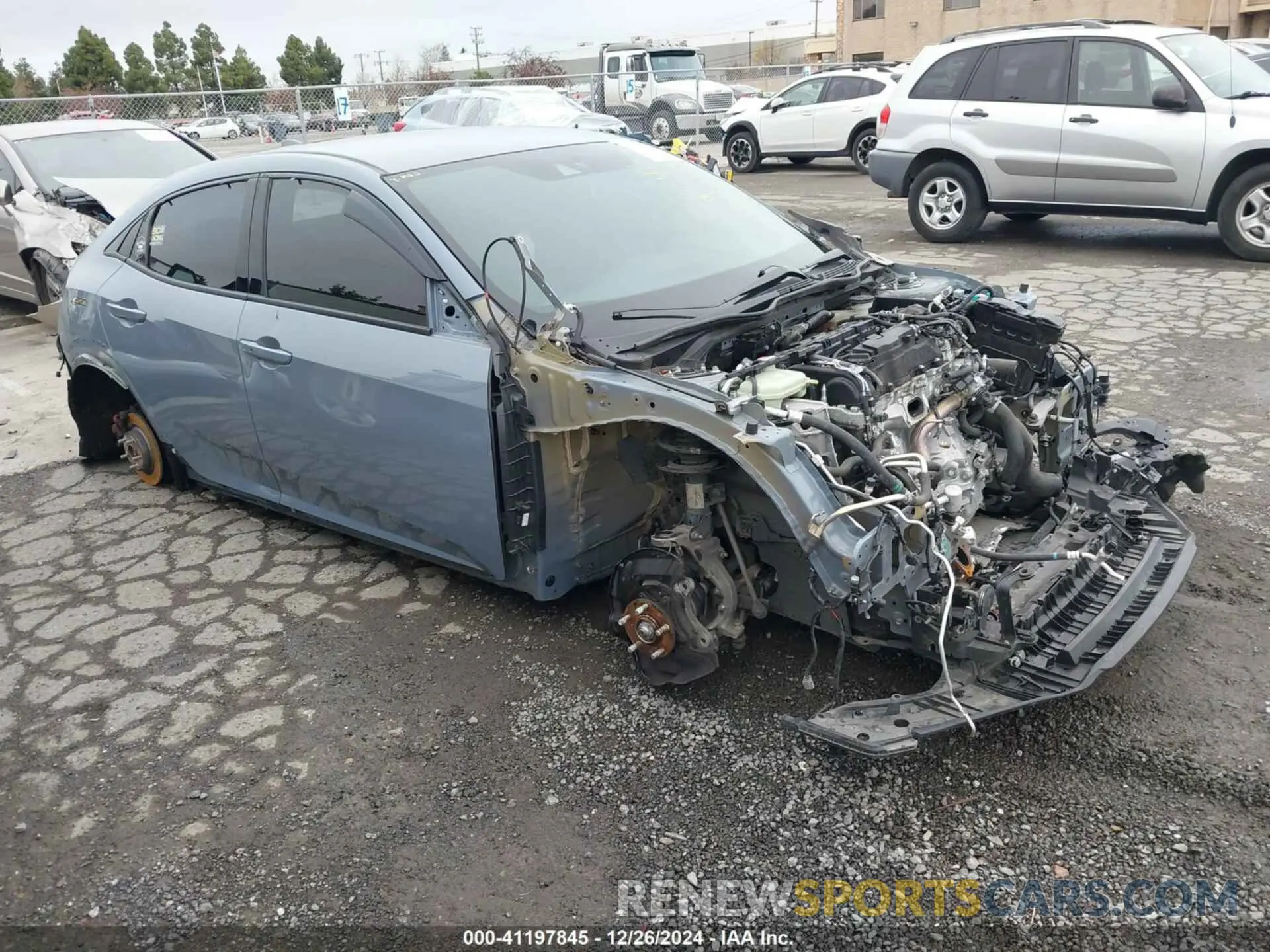 1 Photograph of a damaged car SHHFK8G73MU205355 HONDA CIVIC TYPE R 2021