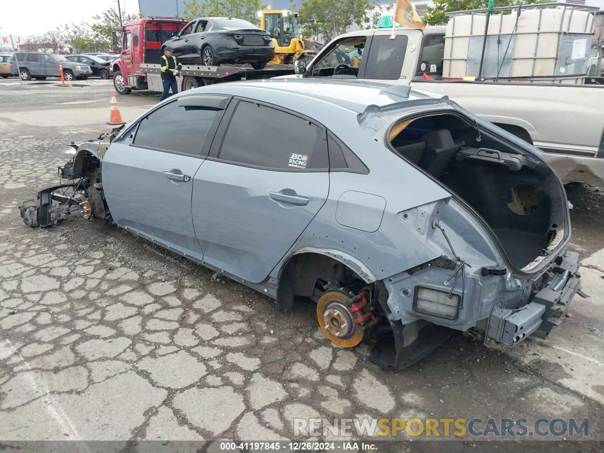 3 Photograph of a damaged car SHHFK8G73MU205355 HONDA CIVIC TYPE R 2021