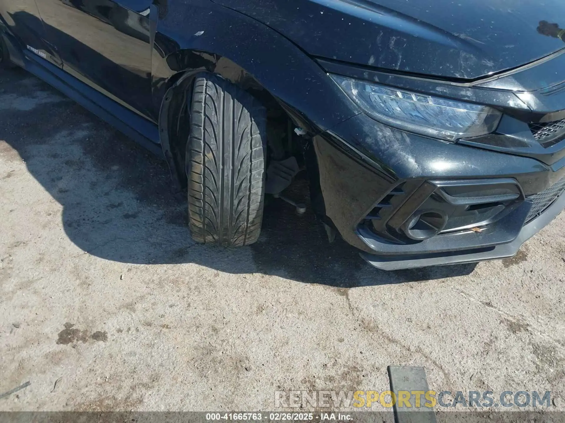 6 Photograph of a damaged car SHHFK8G74MU201847 HONDA CIVIC TYPE R 2021