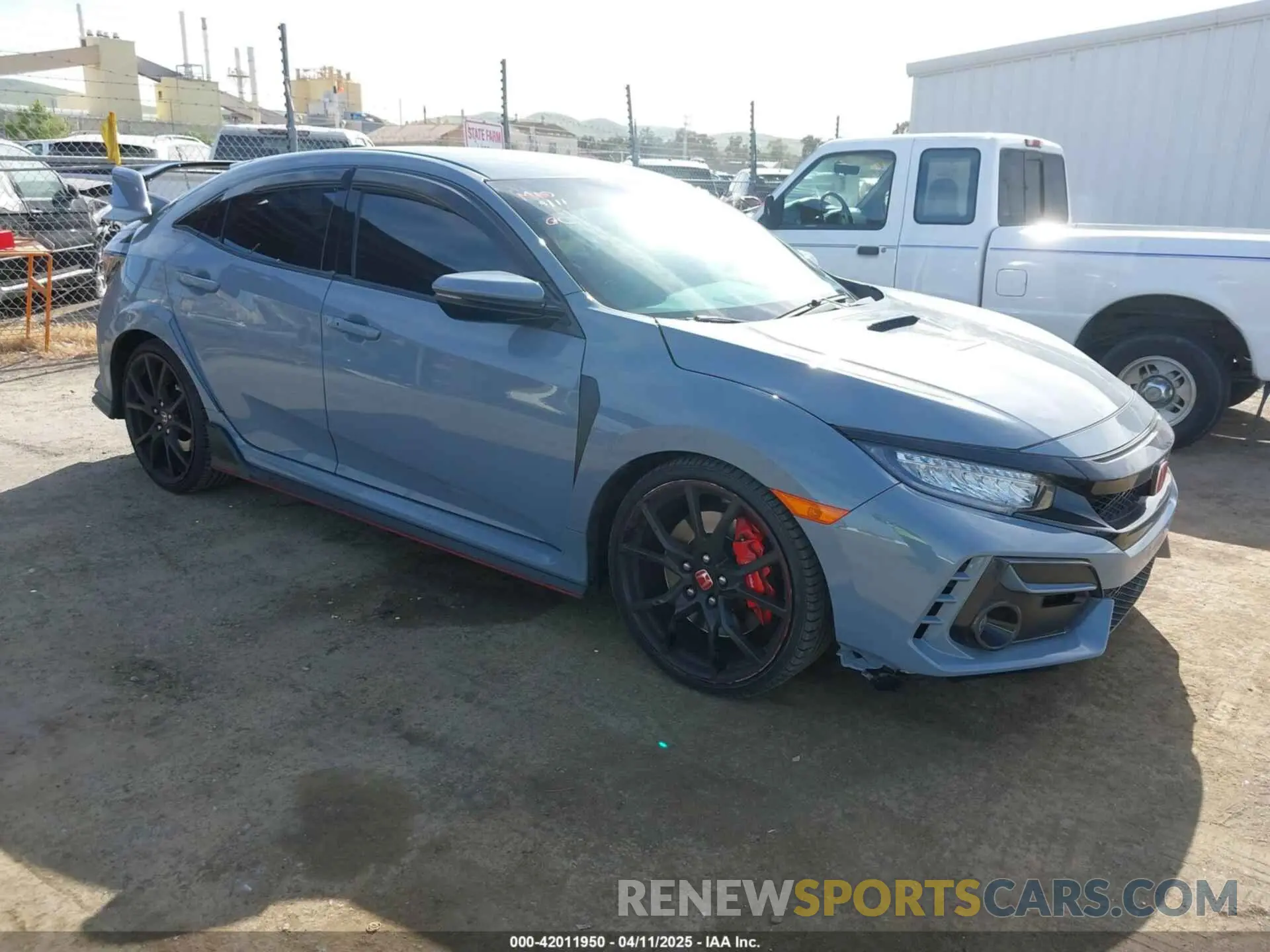 1 Photograph of a damaged car SHHFK8G76MU203437 HONDA CIVIC TYPE R 2021