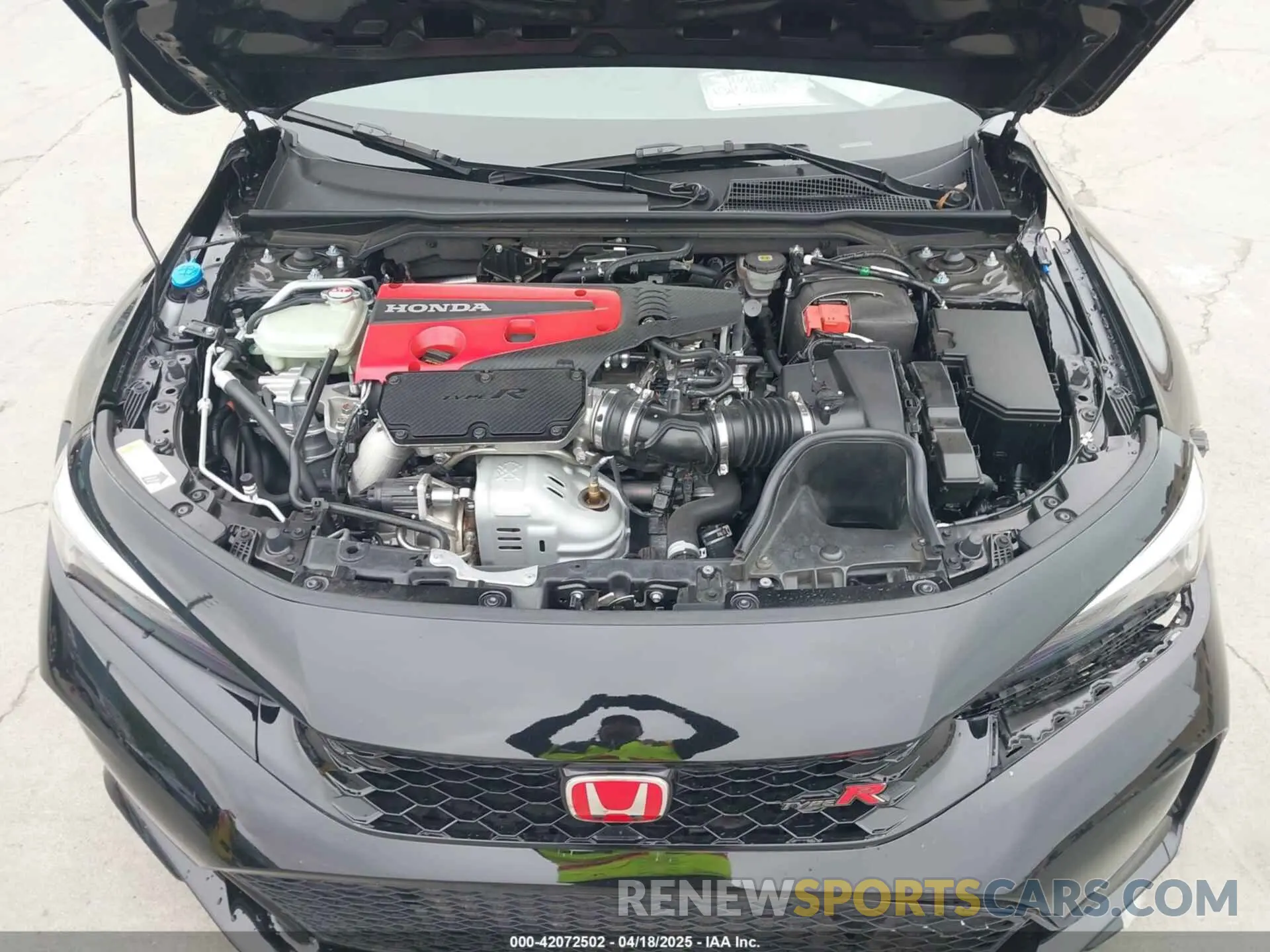 10 Photograph of a damaged car JHMFL5G44PX002339 HONDA CIVIC TYPE R 2023