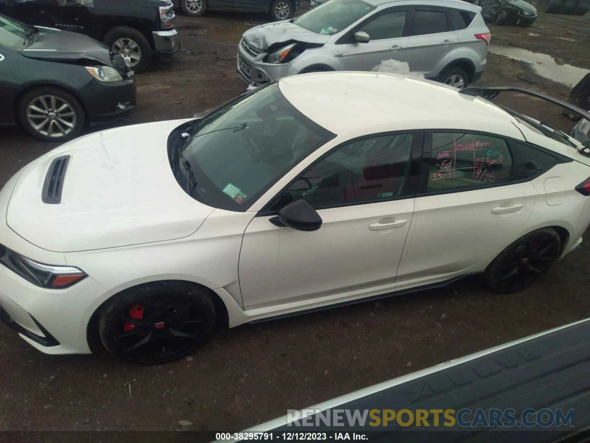 15 Photograph of a damaged car JHMFL5G45PX002284 HONDA CIVIC TYPE R 2023