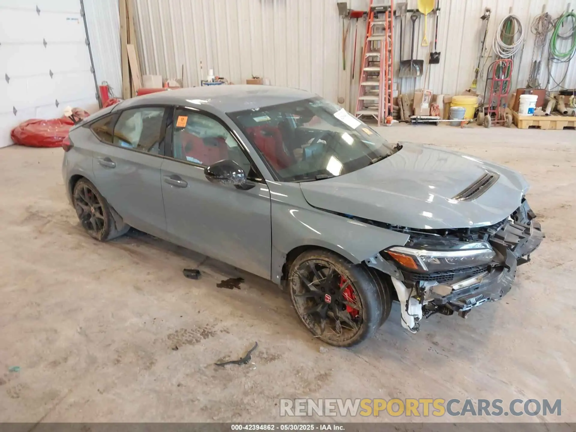 1 Photograph of a damaged car JHMFL5G45RX005043 HONDA CIVIC TYPE R 2024