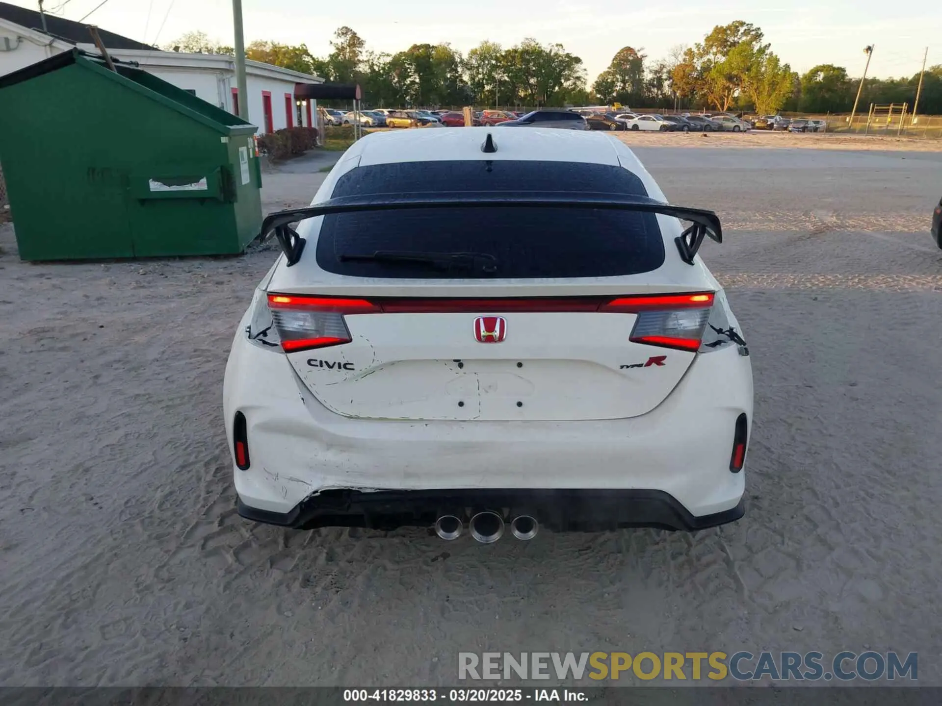 17 Photograph of a damaged car JHMFL5G40SX001374 HONDA CIVIC TYPE R 2025