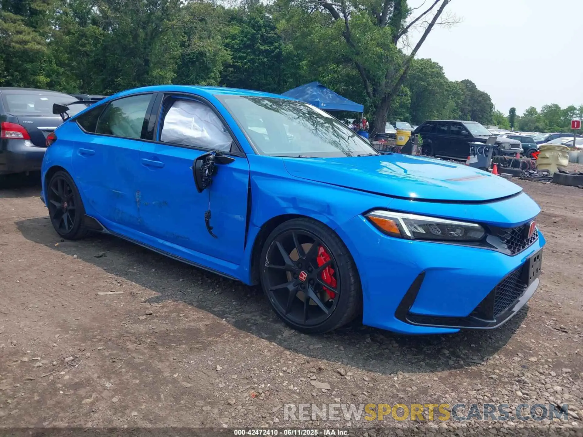 6 Photograph of a damaged car JHMFL5G49SX000644 HONDA CIVIC TYPE R 2025