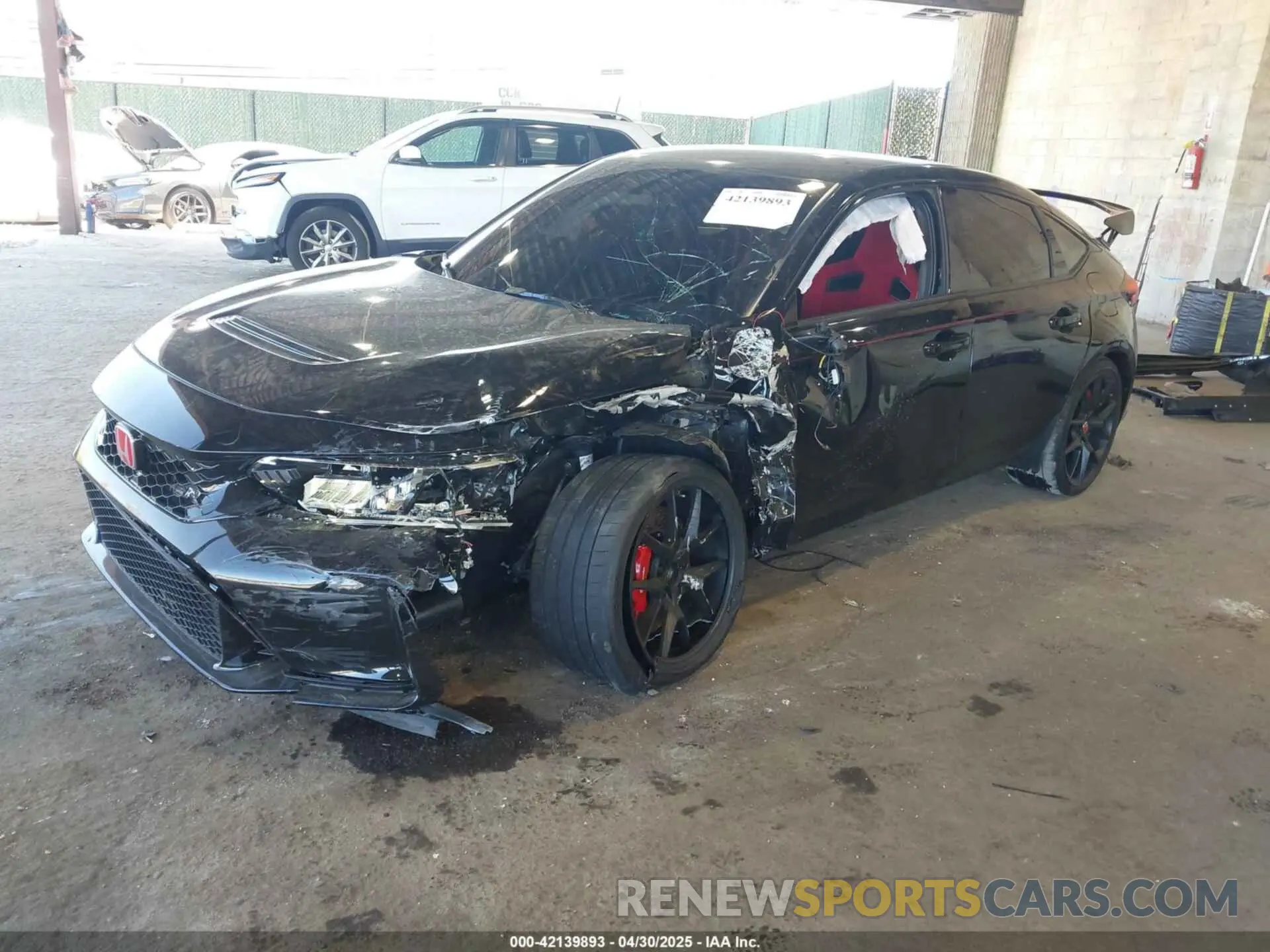 2 Photograph of a damaged car JHMFL5G4XSX001561 HONDA CIVIC TYPE R 2025