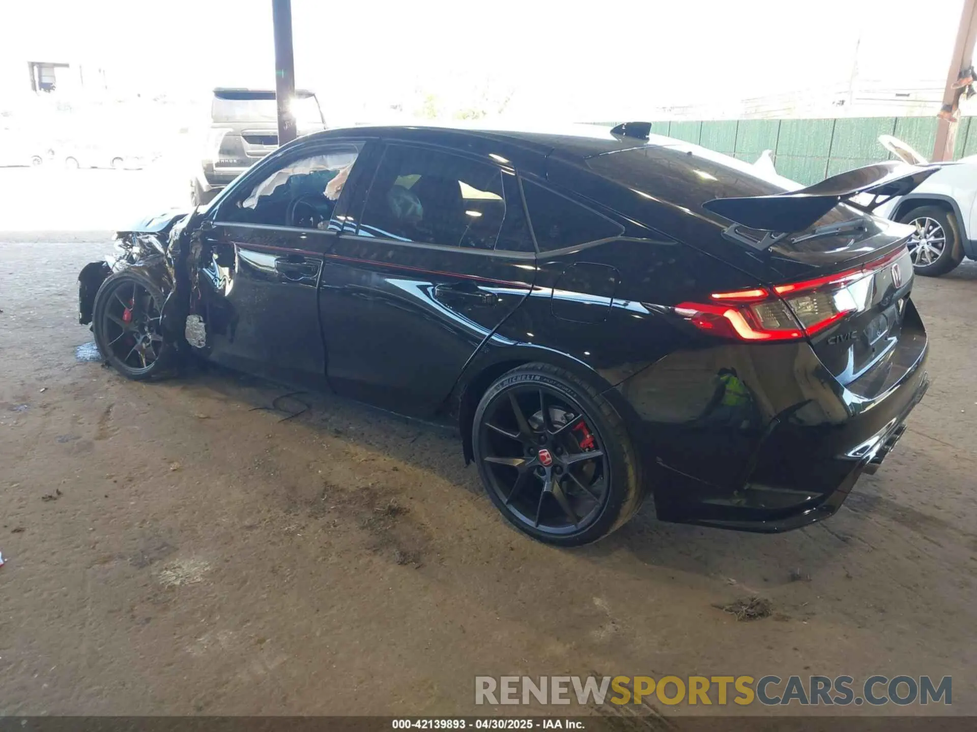 3 Photograph of a damaged car JHMFL5G4XSX001561 HONDA CIVIC TYPE R 2025