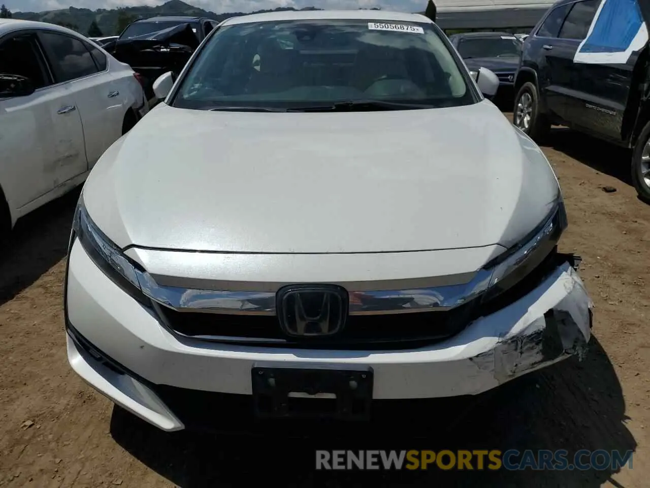 5 Photograph of a damaged car JHMZC5F10KC004142 HONDA CLARITY 2019