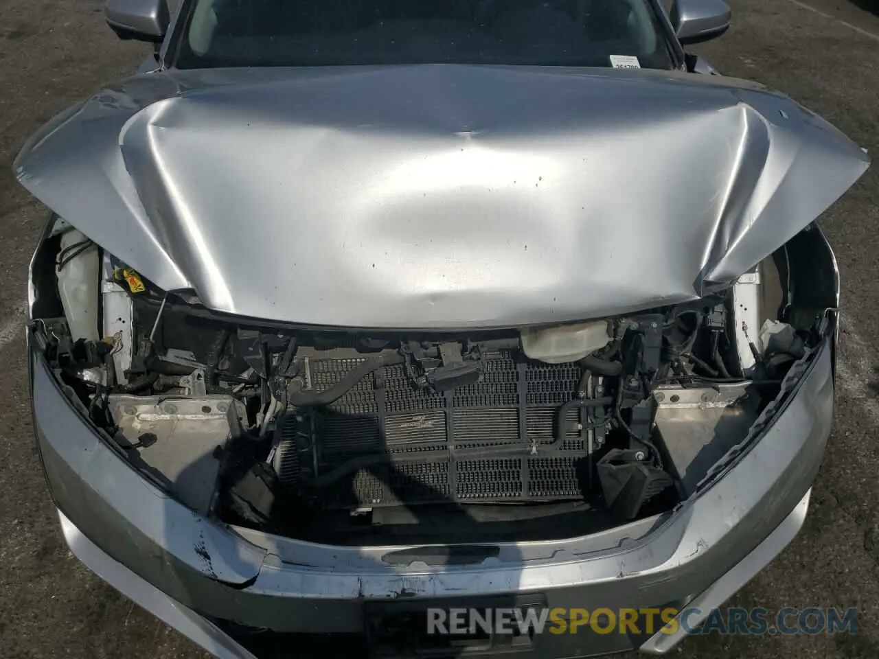 11 Photograph of a damaged car JHMZC5F15KC006792 HONDA CLARITY 2019