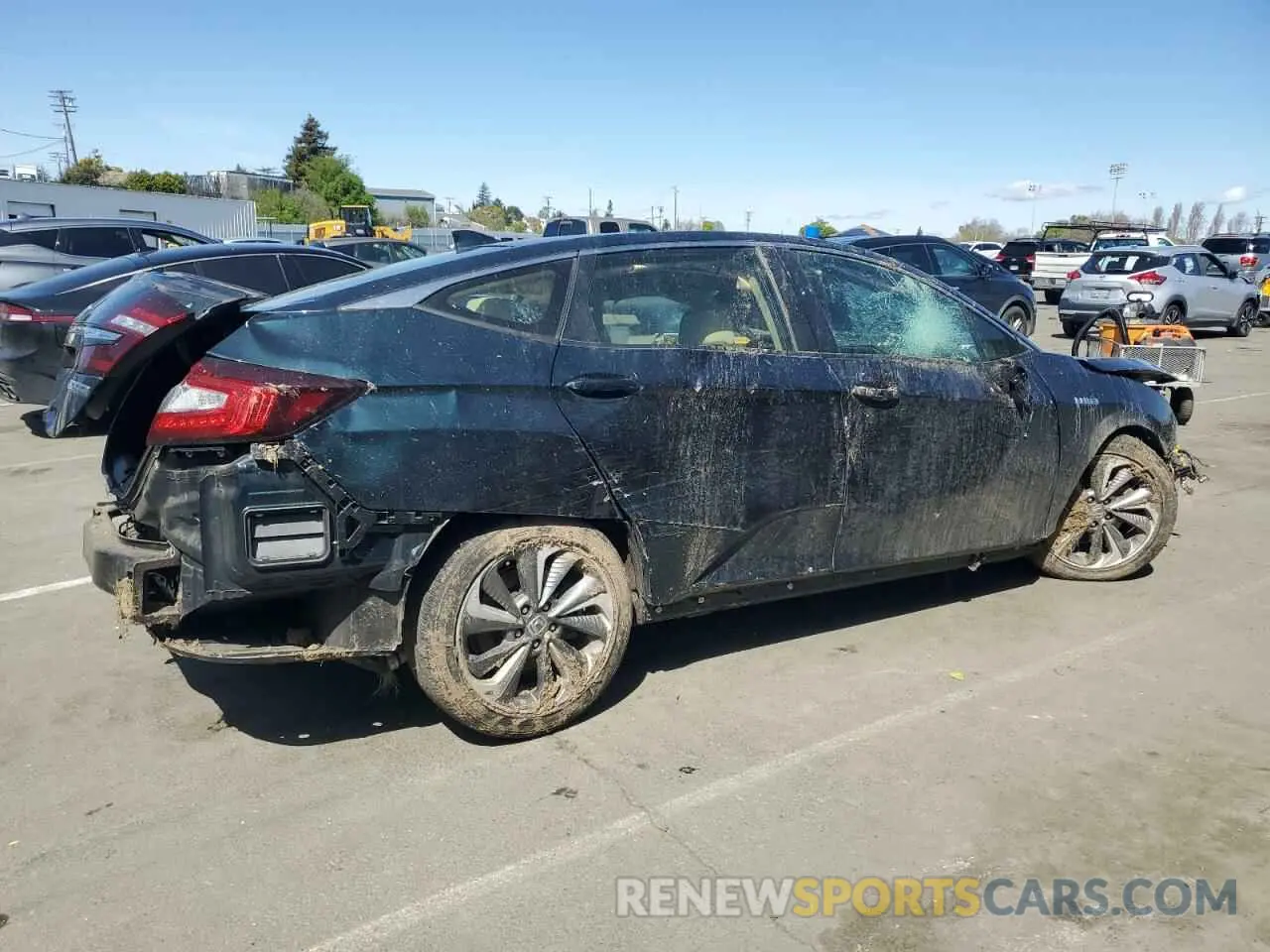 3 Photograph of a damaged car JHMZC5F17KC004378 HONDA CLARITY 2019