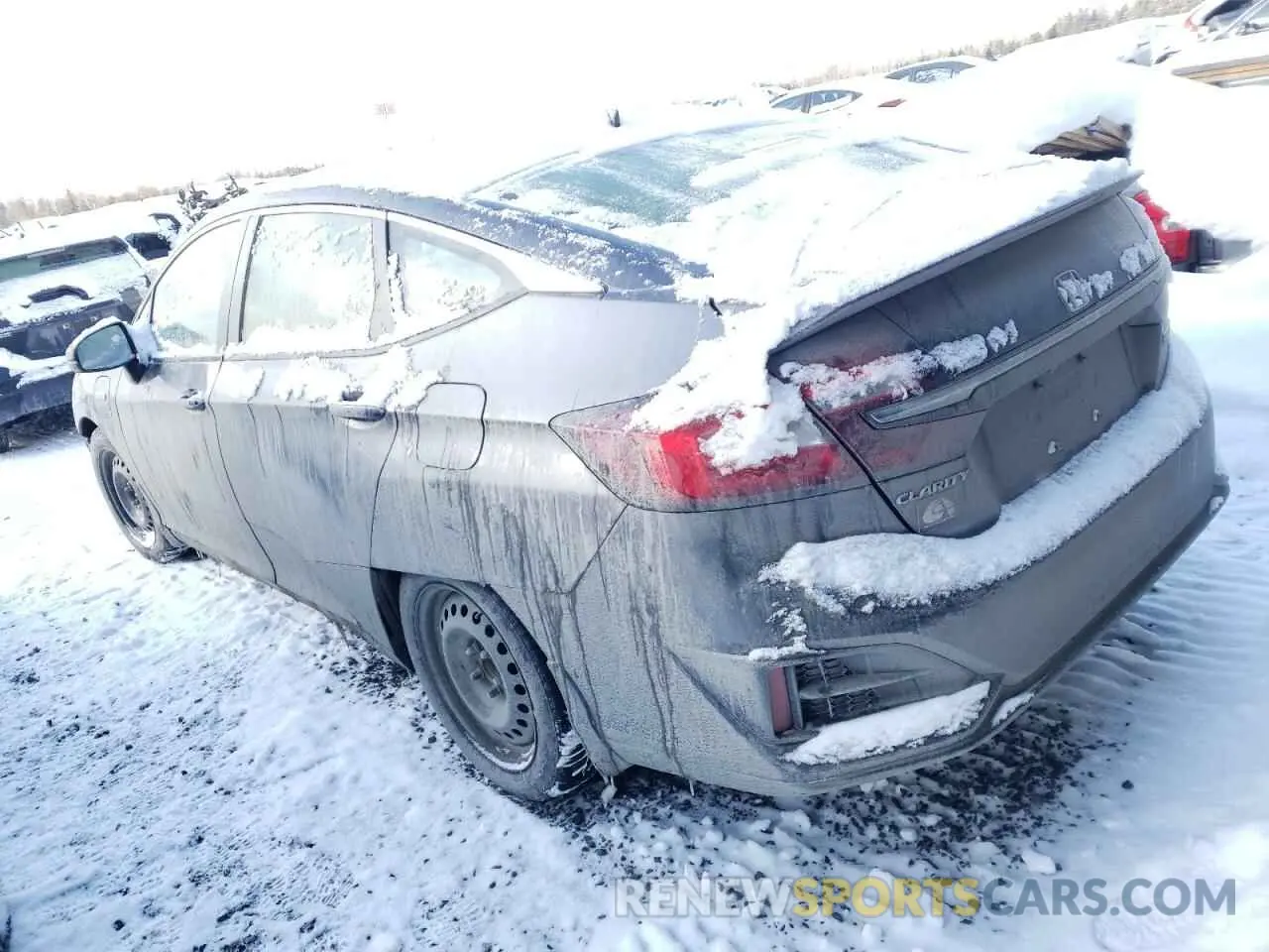 2 Photograph of a damaged car JHMZC5F17KC800385 HONDA CLARITY 2019