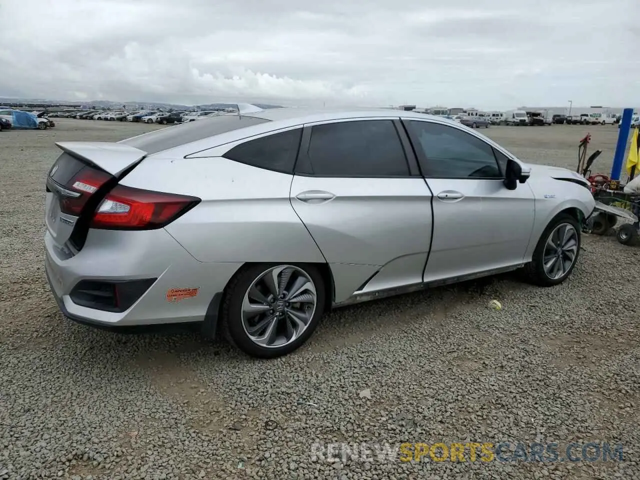 3 Photograph of a damaged car JHMZC5F19KC006505 HONDA CLARITY 2019