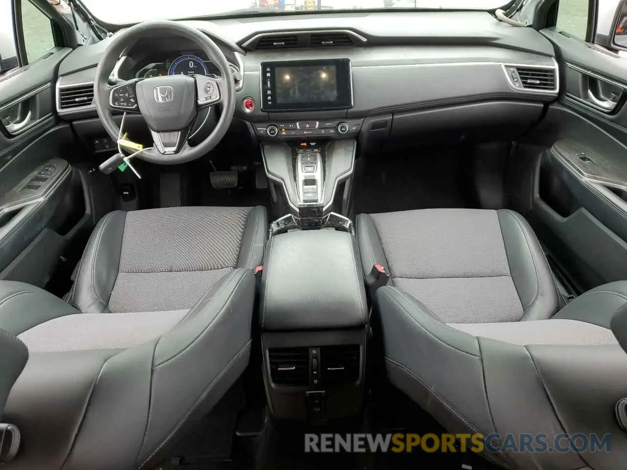 8 Photograph of a damaged car JHMZC5F19KC006505 HONDA CLARITY 2019