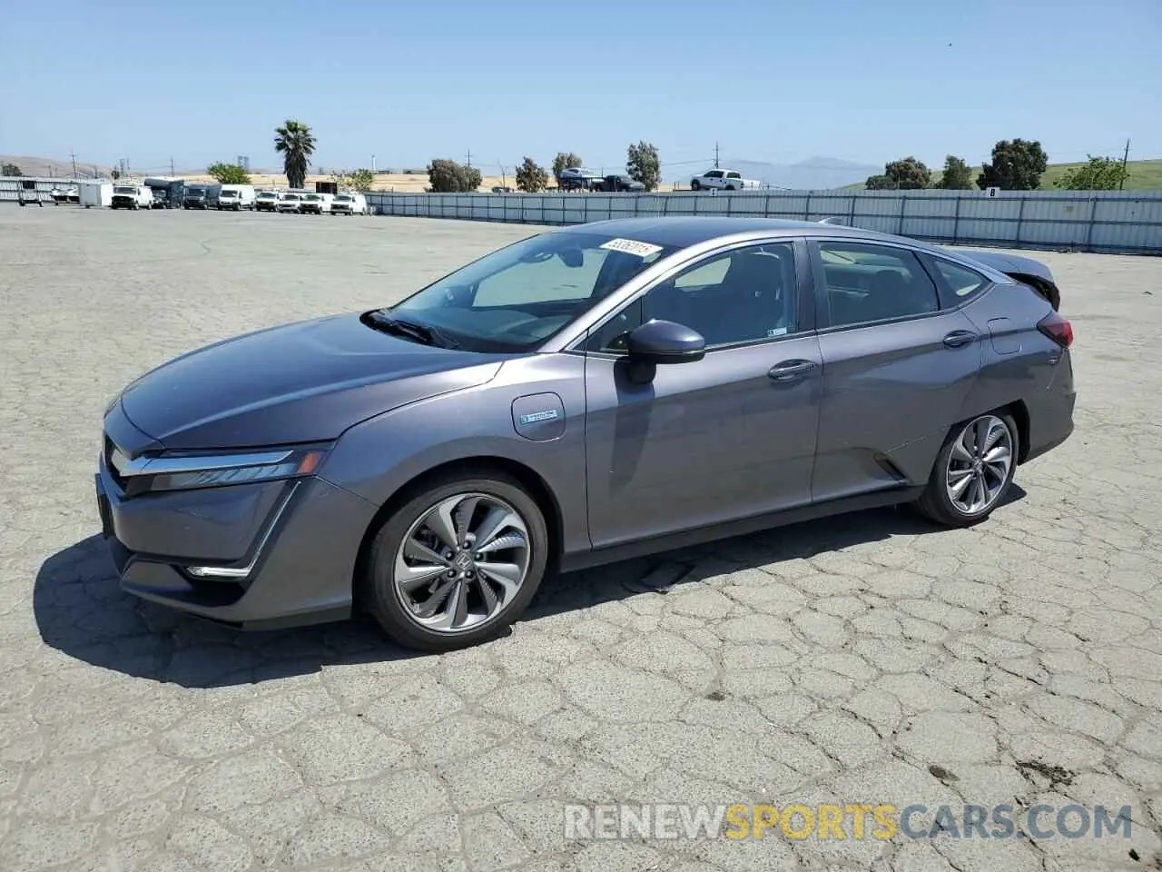 1 Photograph of a damaged car JHMZC5F38KC007064 HONDA CLARITY 2019