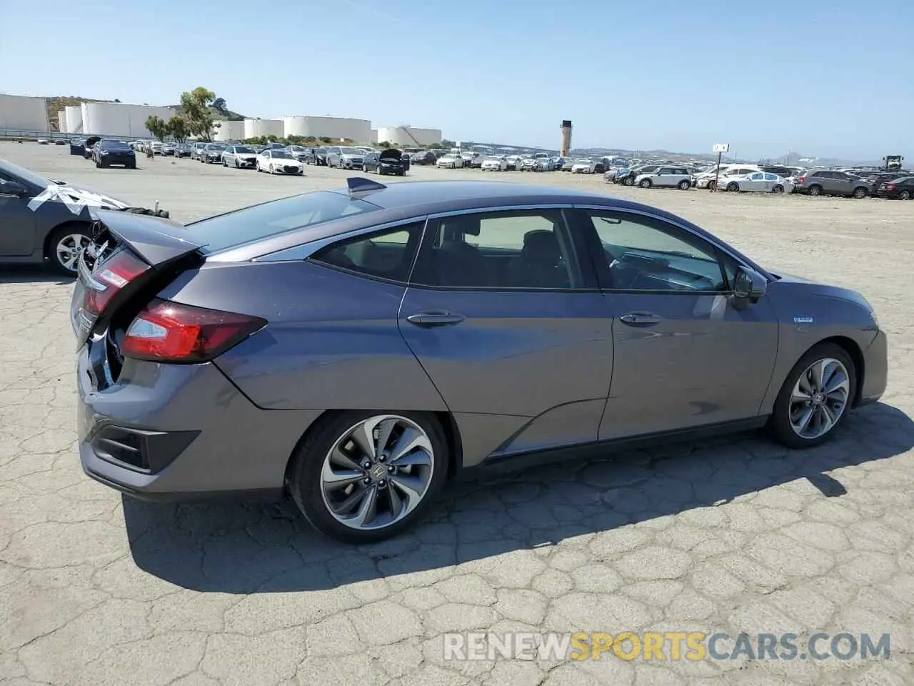 3 Photograph of a damaged car JHMZC5F38KC007064 HONDA CLARITY 2019